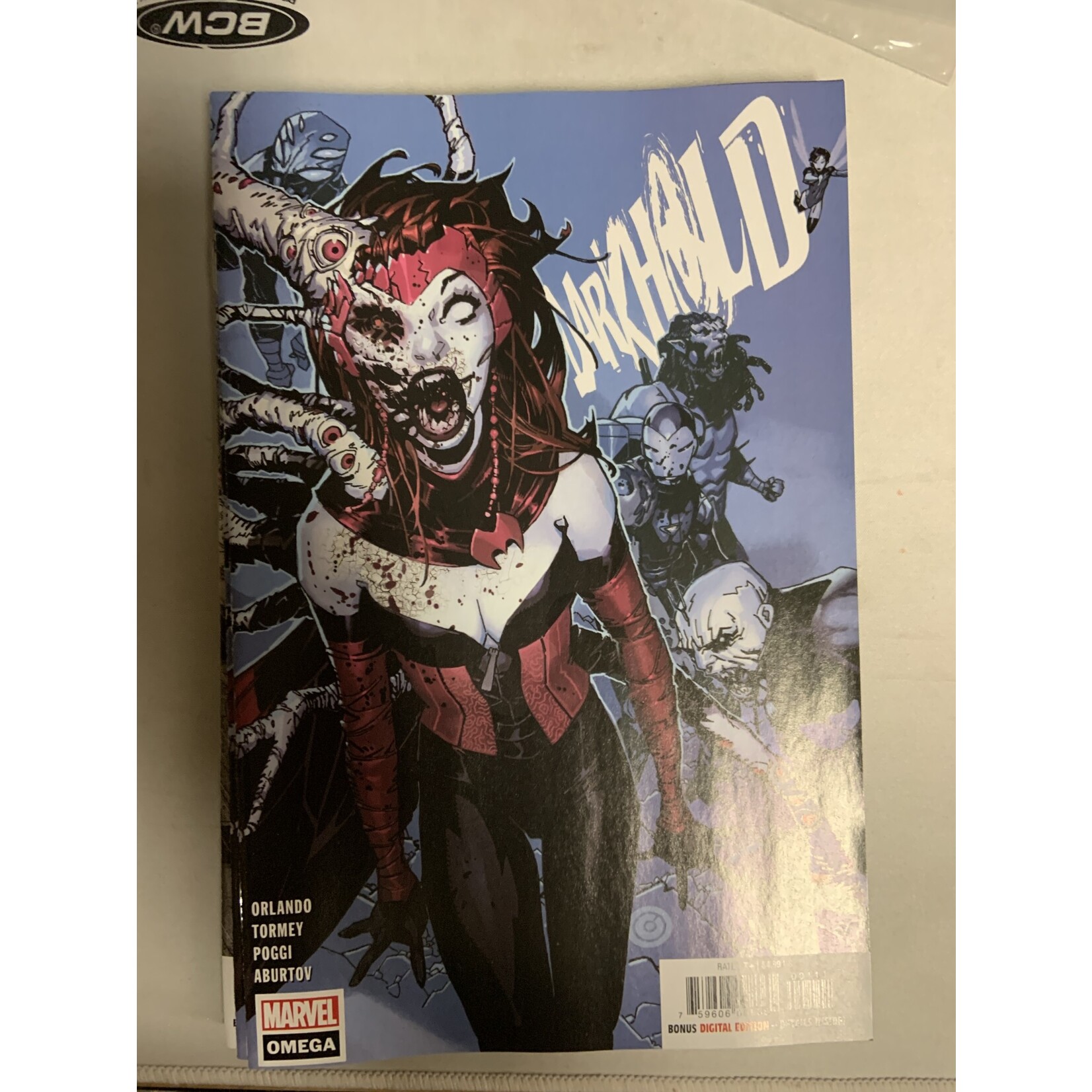 Marvel Comics Darkhold 2021 Omega #1