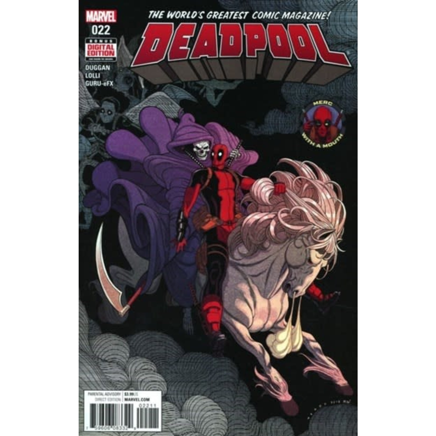 Marvel Comics Deadpool #22