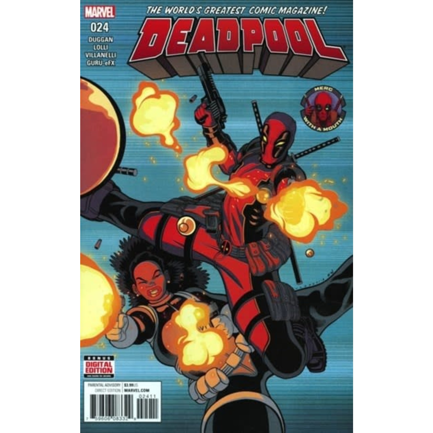 Marvel Comics Deadpool #24