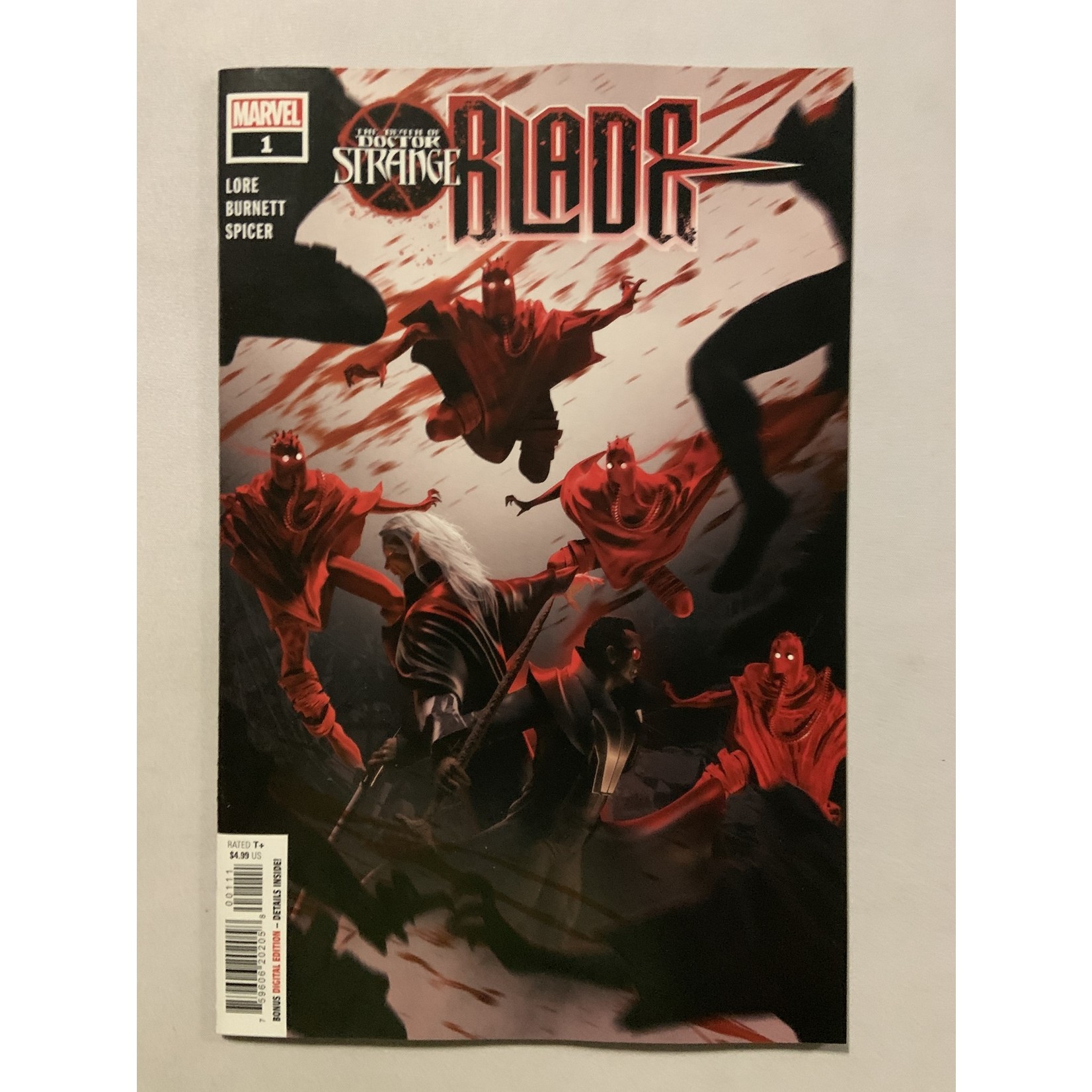 Marvel Comics Death Of Doctor Strange 2021 #1 Blade