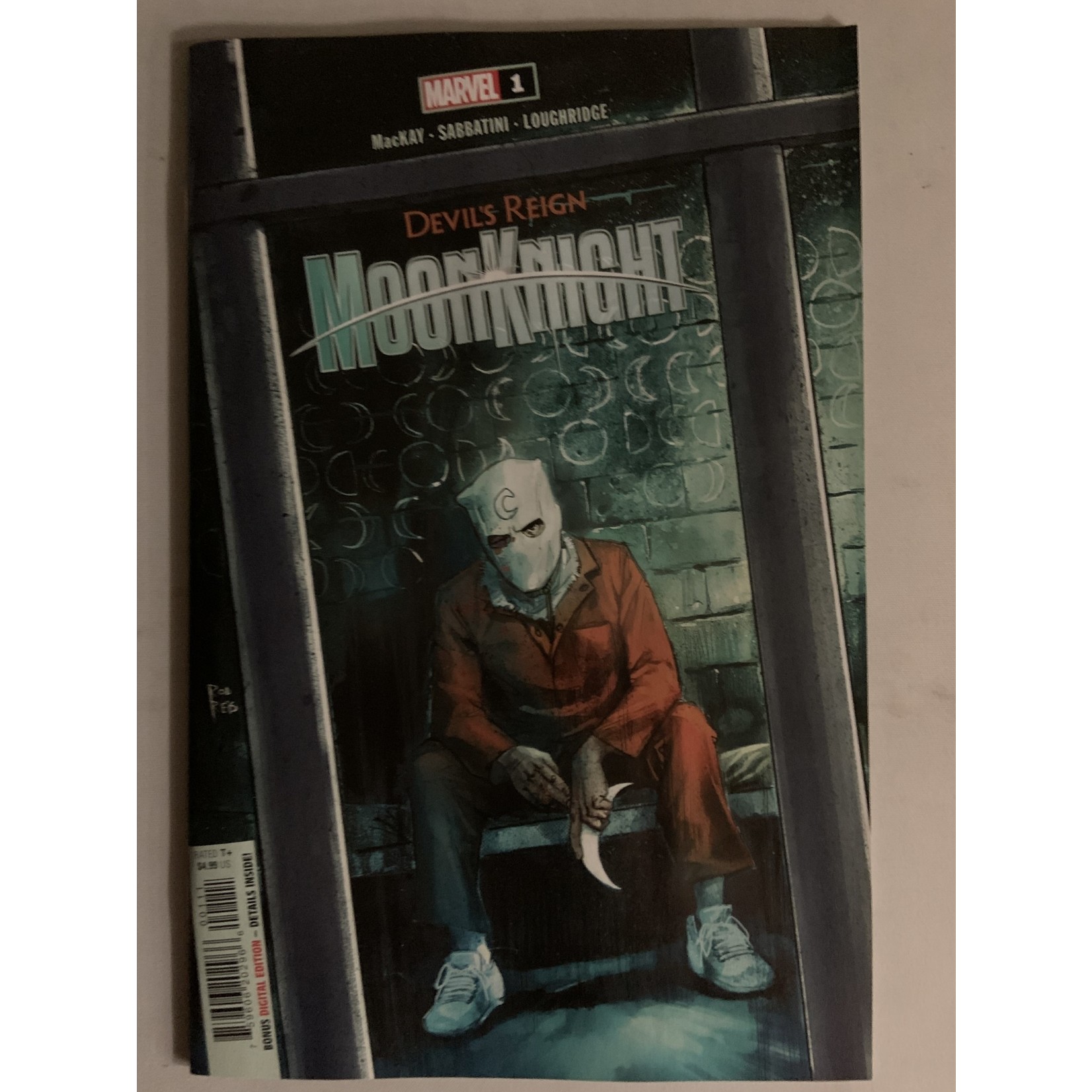 Marvel Comics Devil's Reign Of 6 2021 Moonknight #1