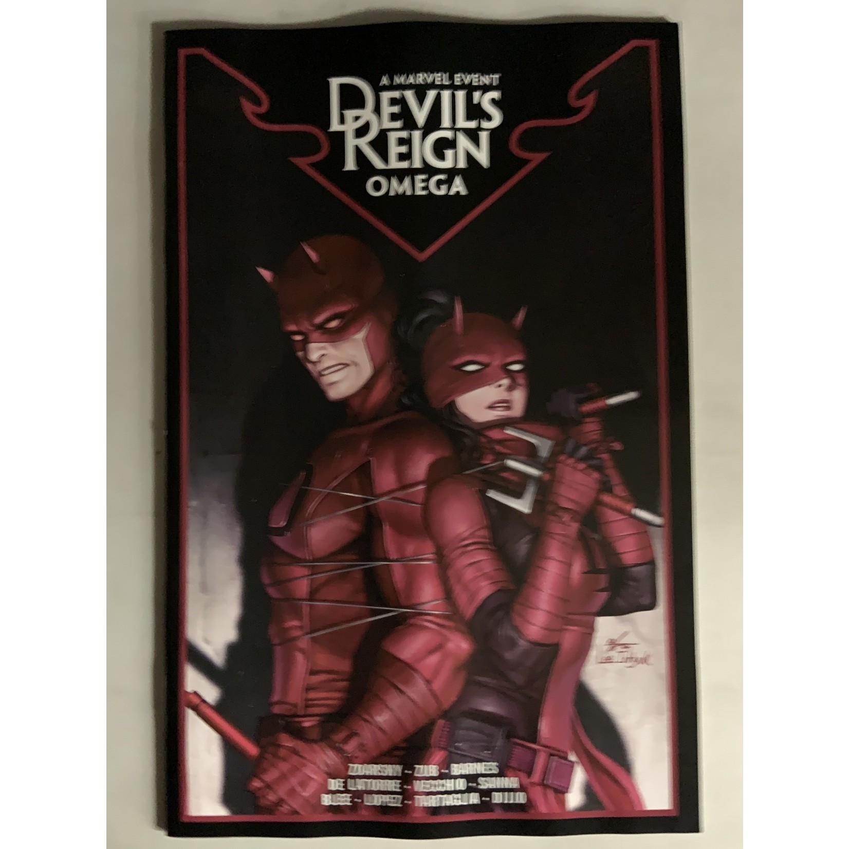Marvel Comics Devil's Reign Of 6 2021 Omega #1
