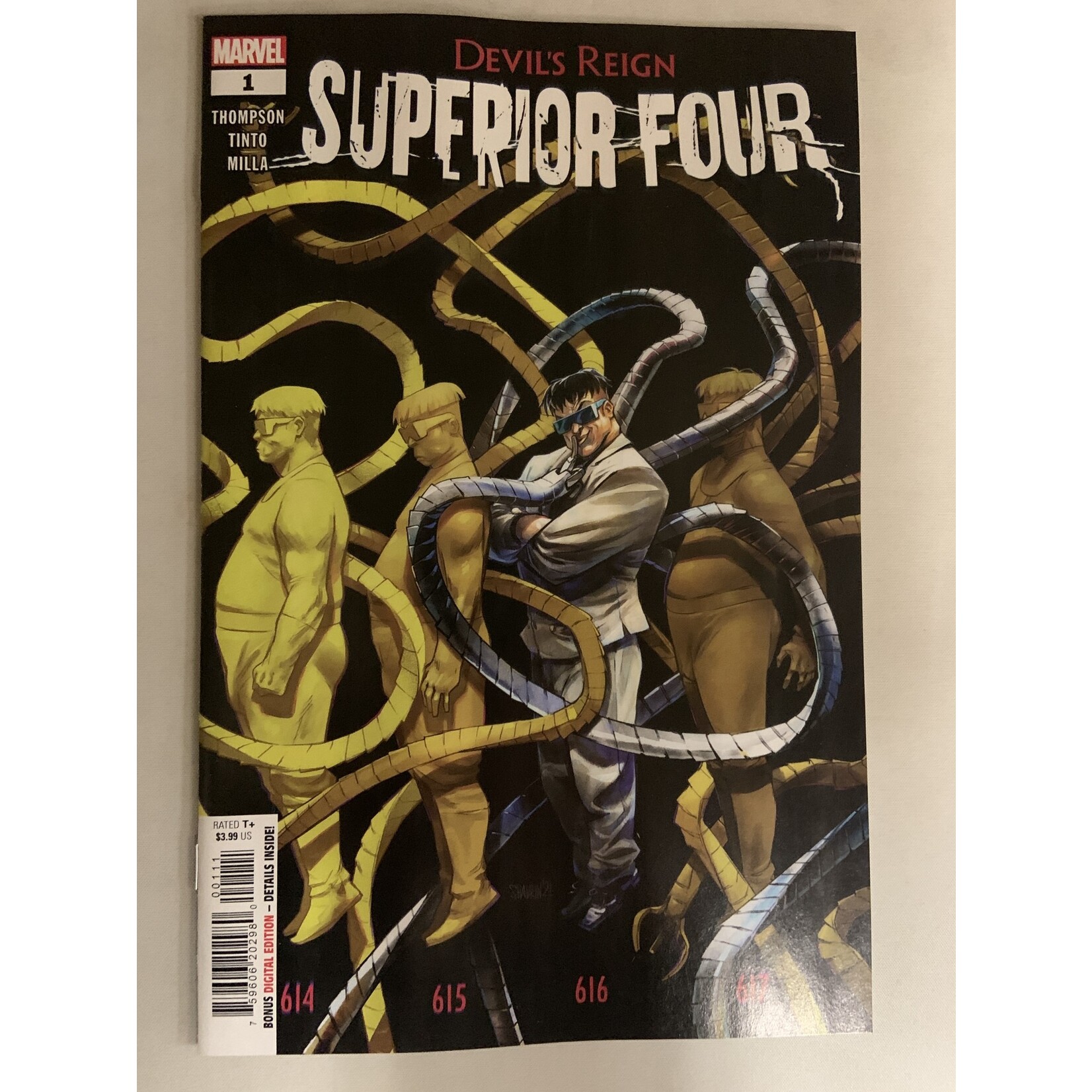 Marvel Comics Devil's Reign Of 6 2021 Superior Four #1