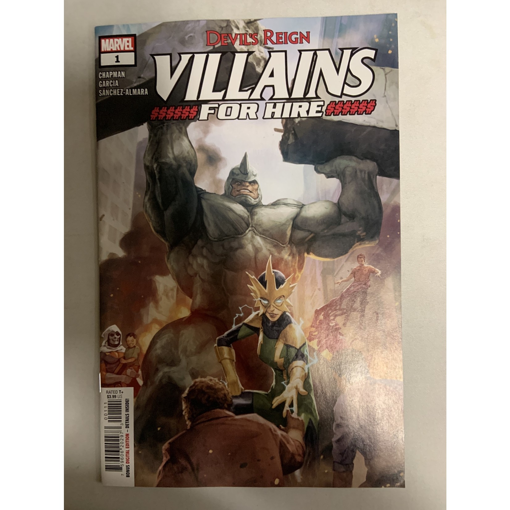 Marvel Comics Devil's Reign Of 6 2021 Villains For Hire #1