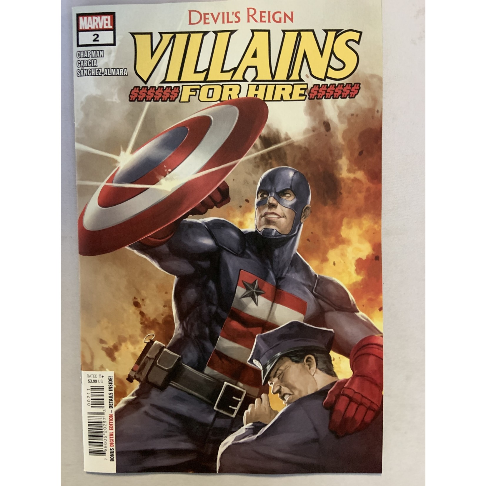 Marvel Comics Devil's Reign Of 6 2021 Villains for Hire #2
