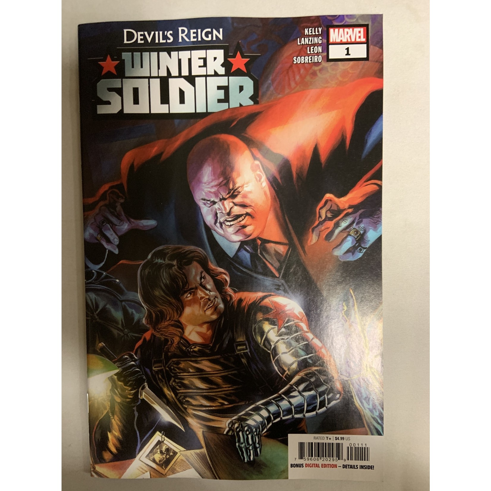 Marvel Comics Devil's Reign Of 6 2021 Winter Soldier #1