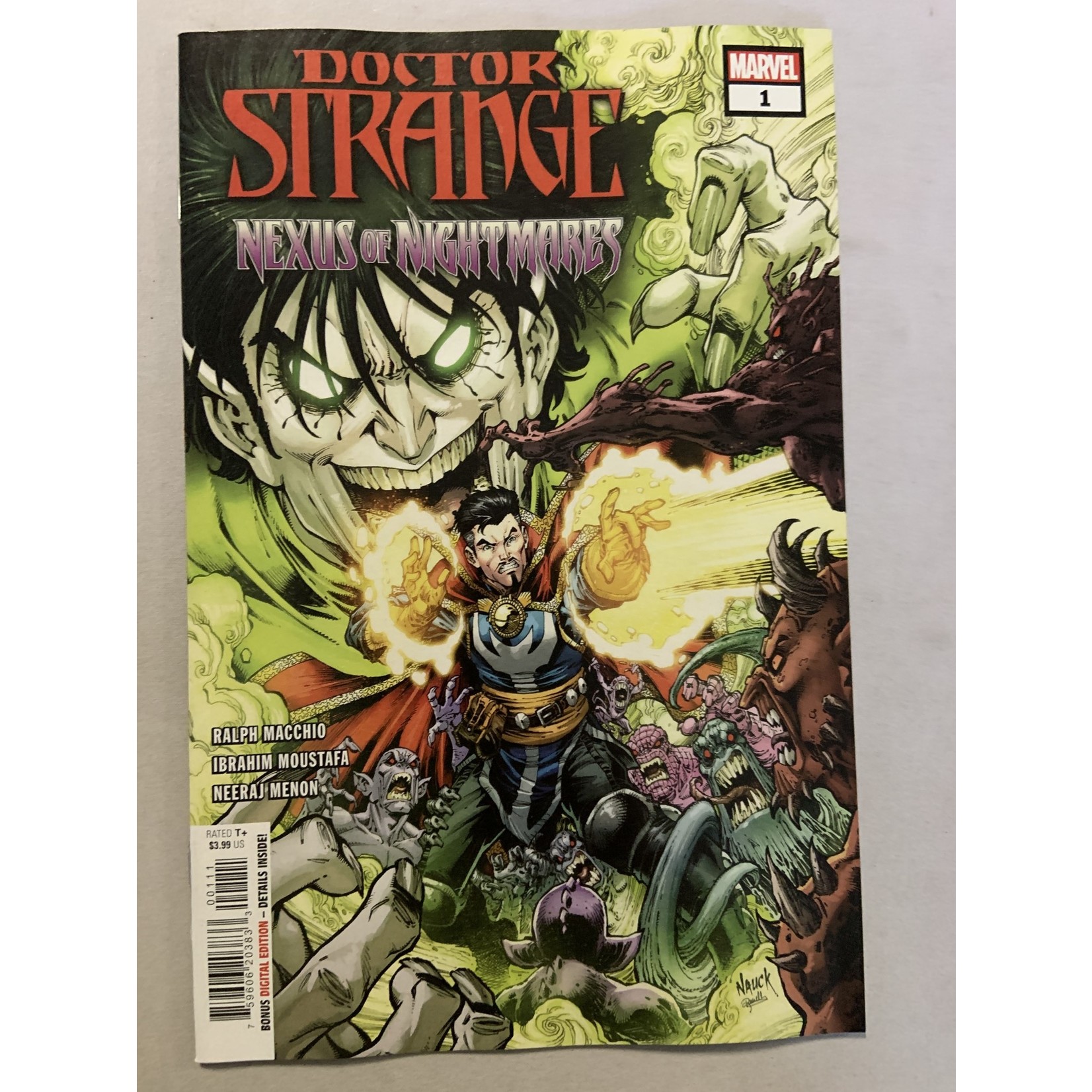 Marvel Comics Doctor Strange: Nexus of Nightmares 2022  #1