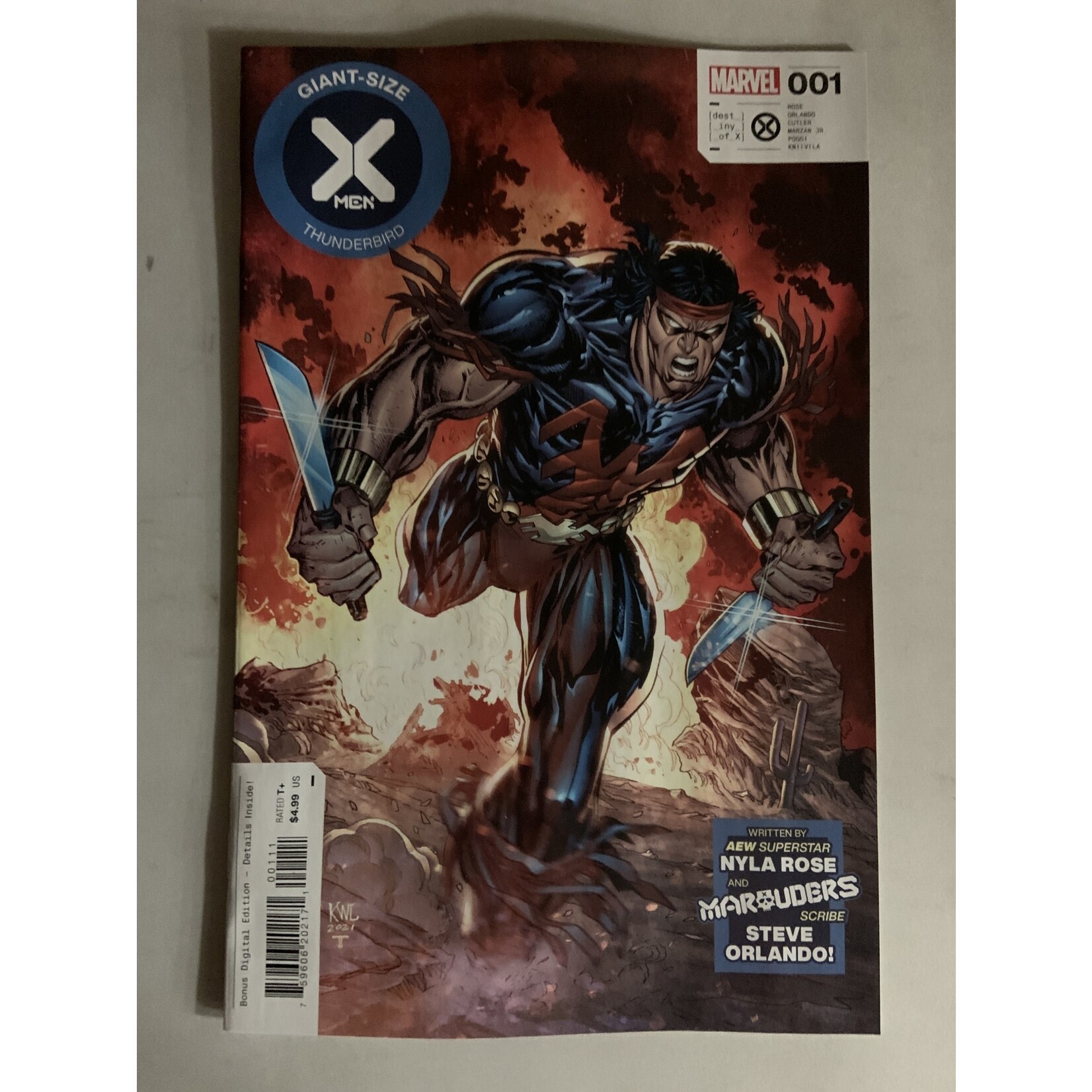 Marvel Comics Giant-Size X-Men 2022 Thunderbird #1