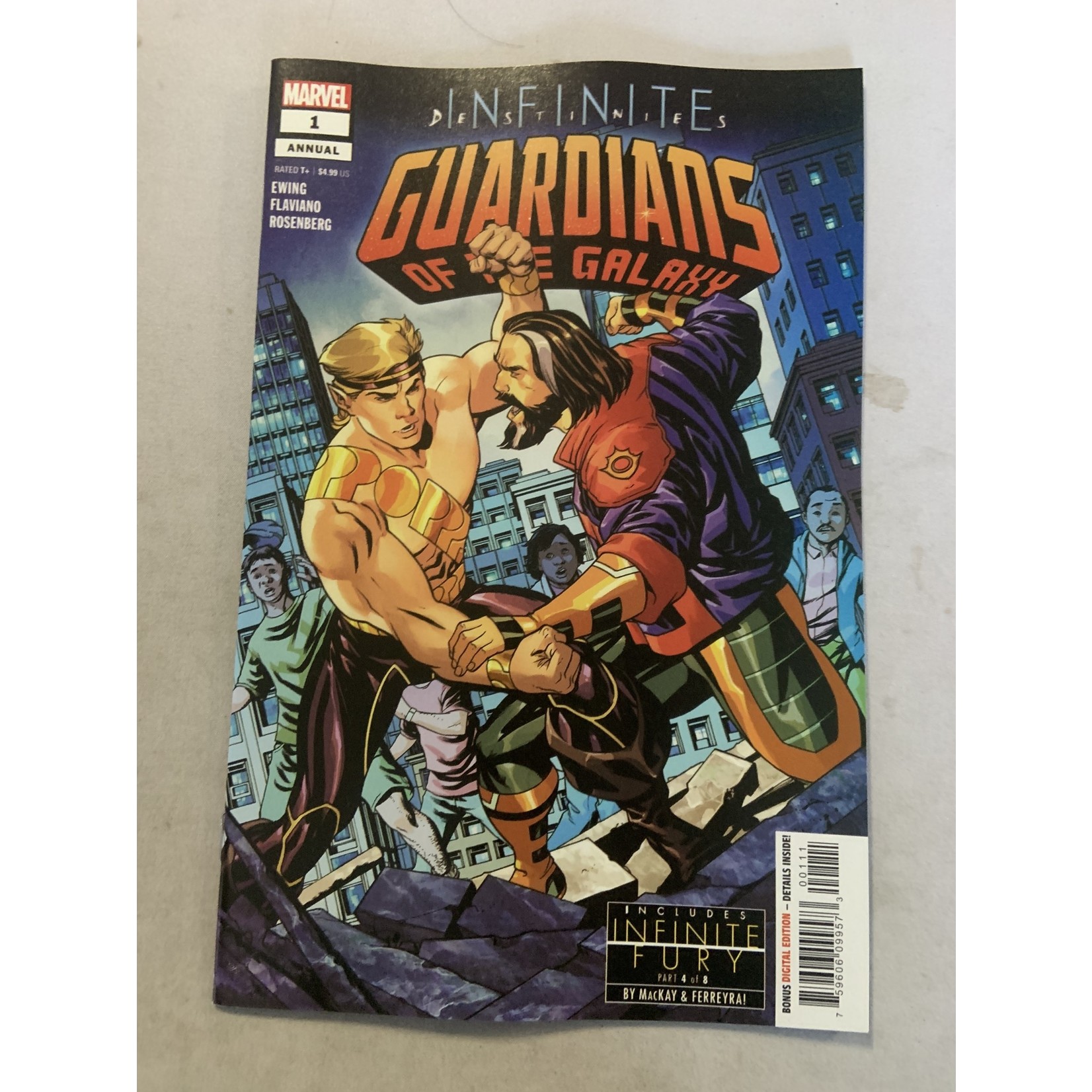 Marvel Comics Guardians Of The Galaxy 2020 #1 Annual Infd