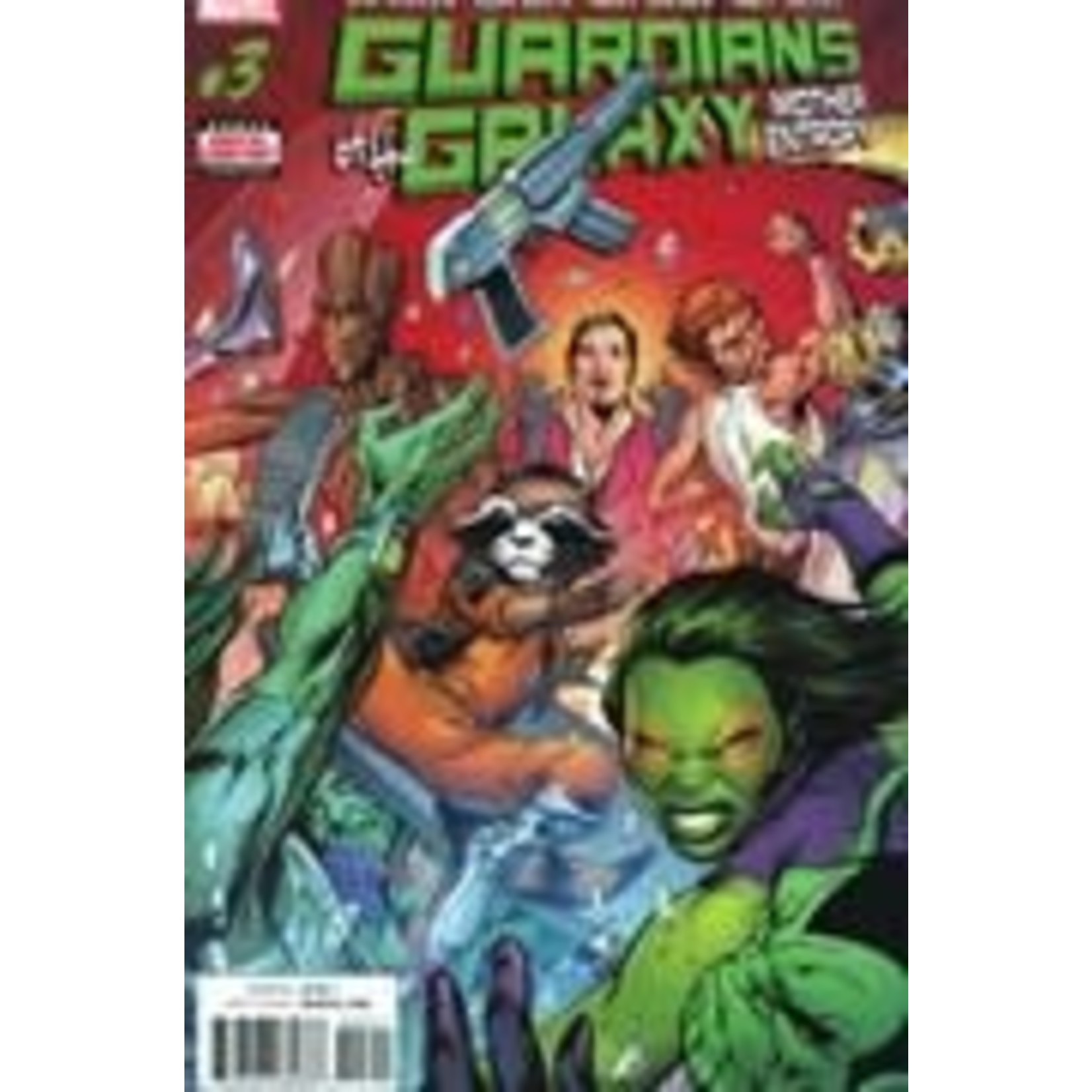 Marvel Comics Guardians of the Galaxy: Mother Entropy (of 5) 2017 #3