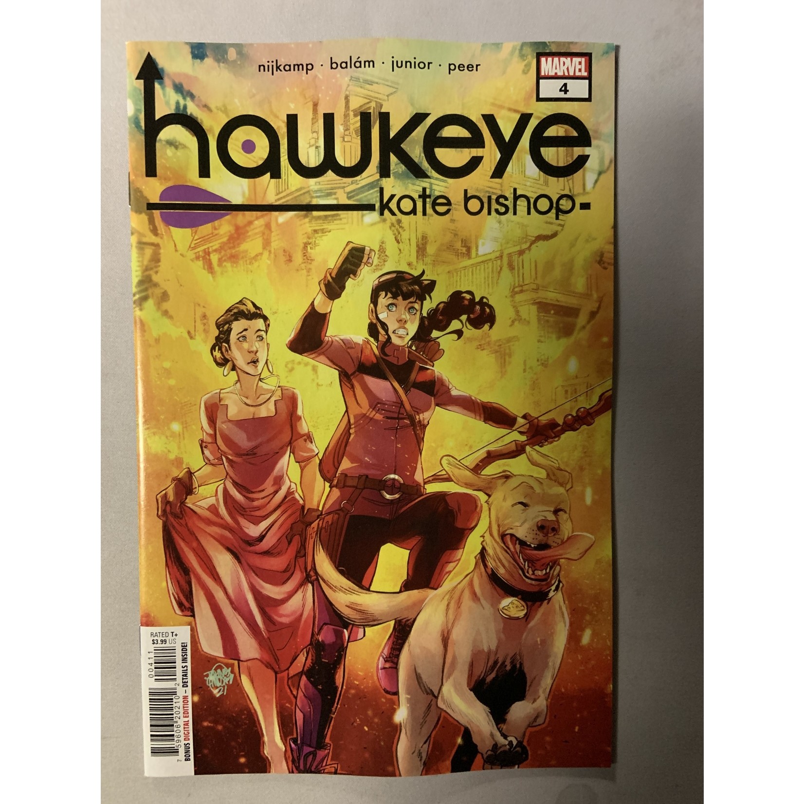Marvel Comics Hawkeye: Kate Bishop 2021 #4