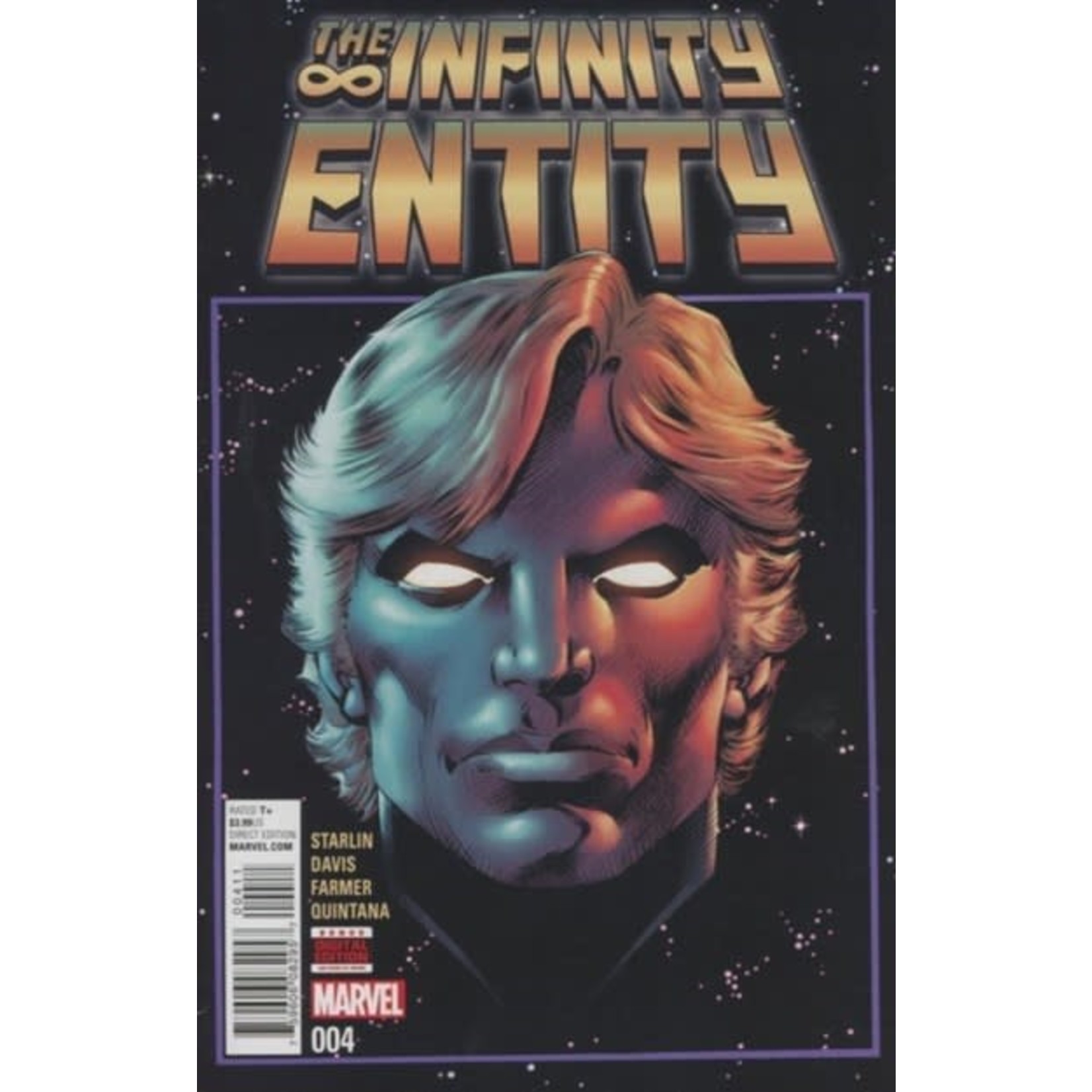 Marvel Comics Infinity Entity 2016 #4