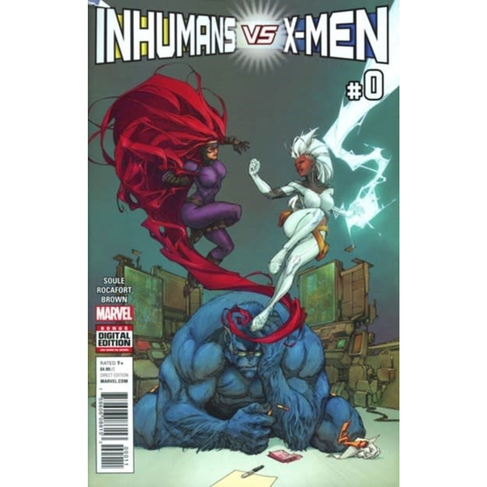 Marvel Comics Inhumans vs X-Men (of 6) 2017 #0