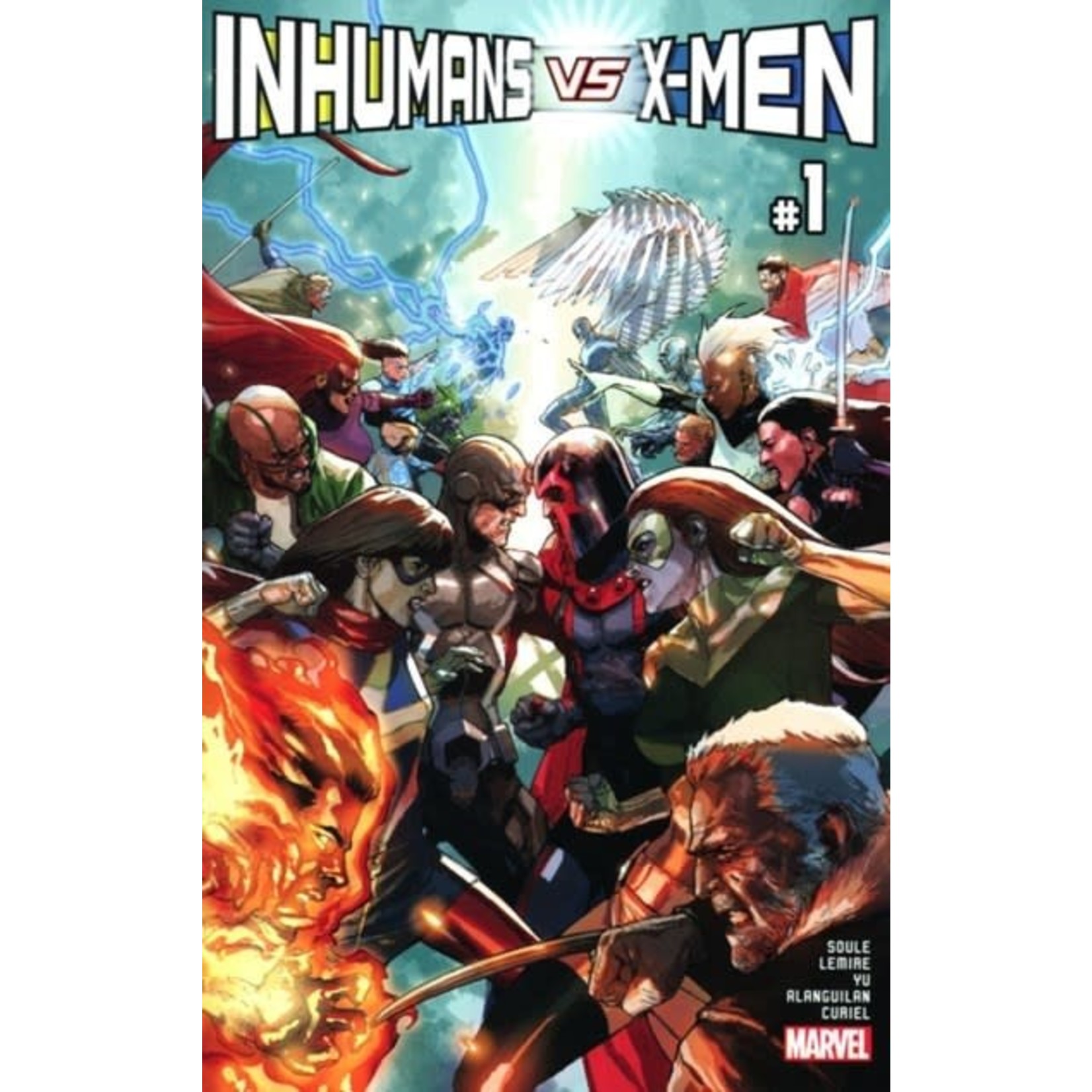 Marvel Comics Inhumans vs X-Men (of 6) 2017 #1