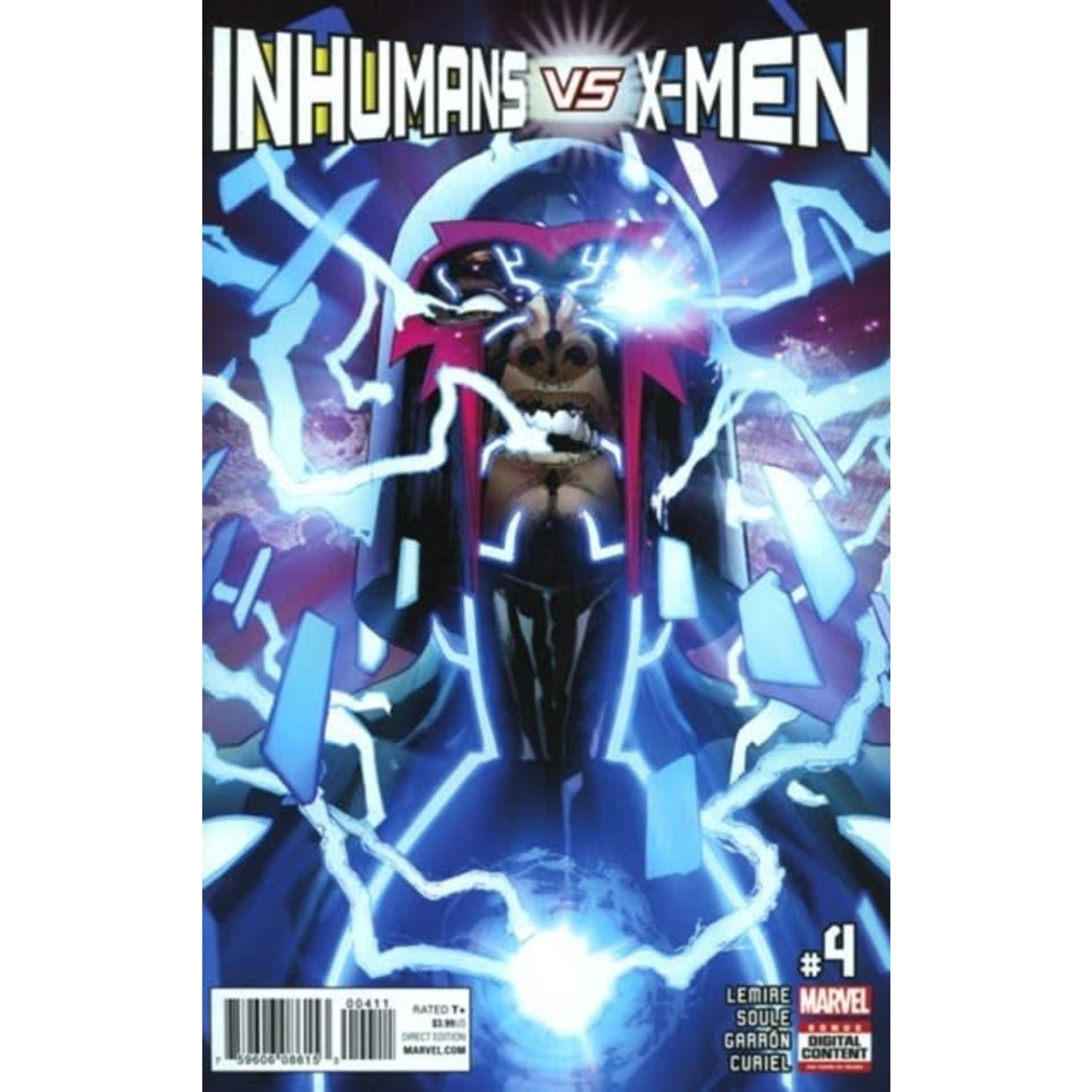 Marvel Comics Inhumans vs X-Men (of 6) 2017 #4