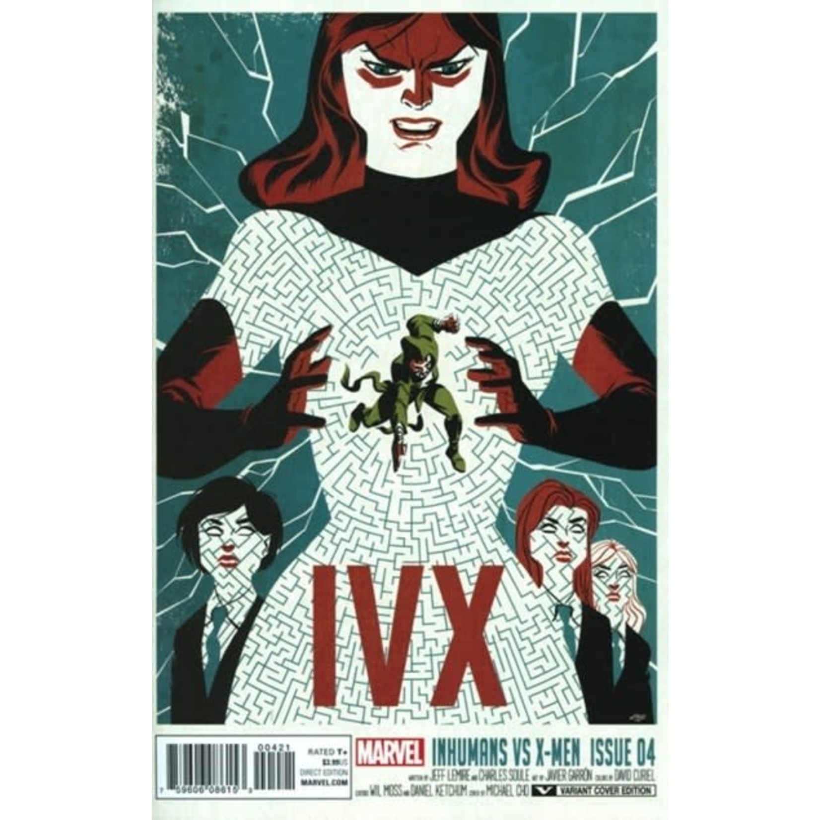 Marvel Comics Inhumans vs X-Men (of 6) 2017 #4 CVR B