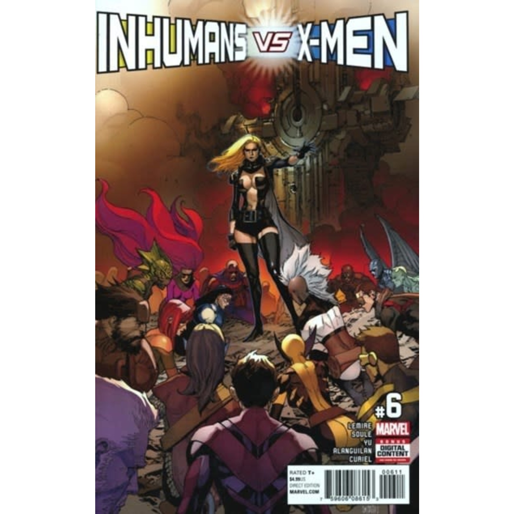 Marvel Comics Inhumans vs X-Men (of 6) 2017 #6