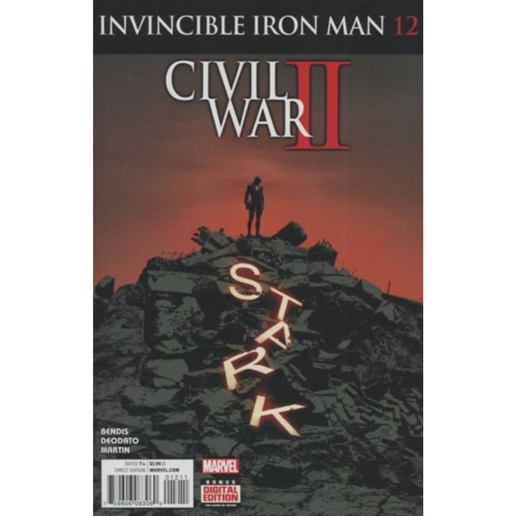 Marvel Comics Invincible Ironman 2016 #12