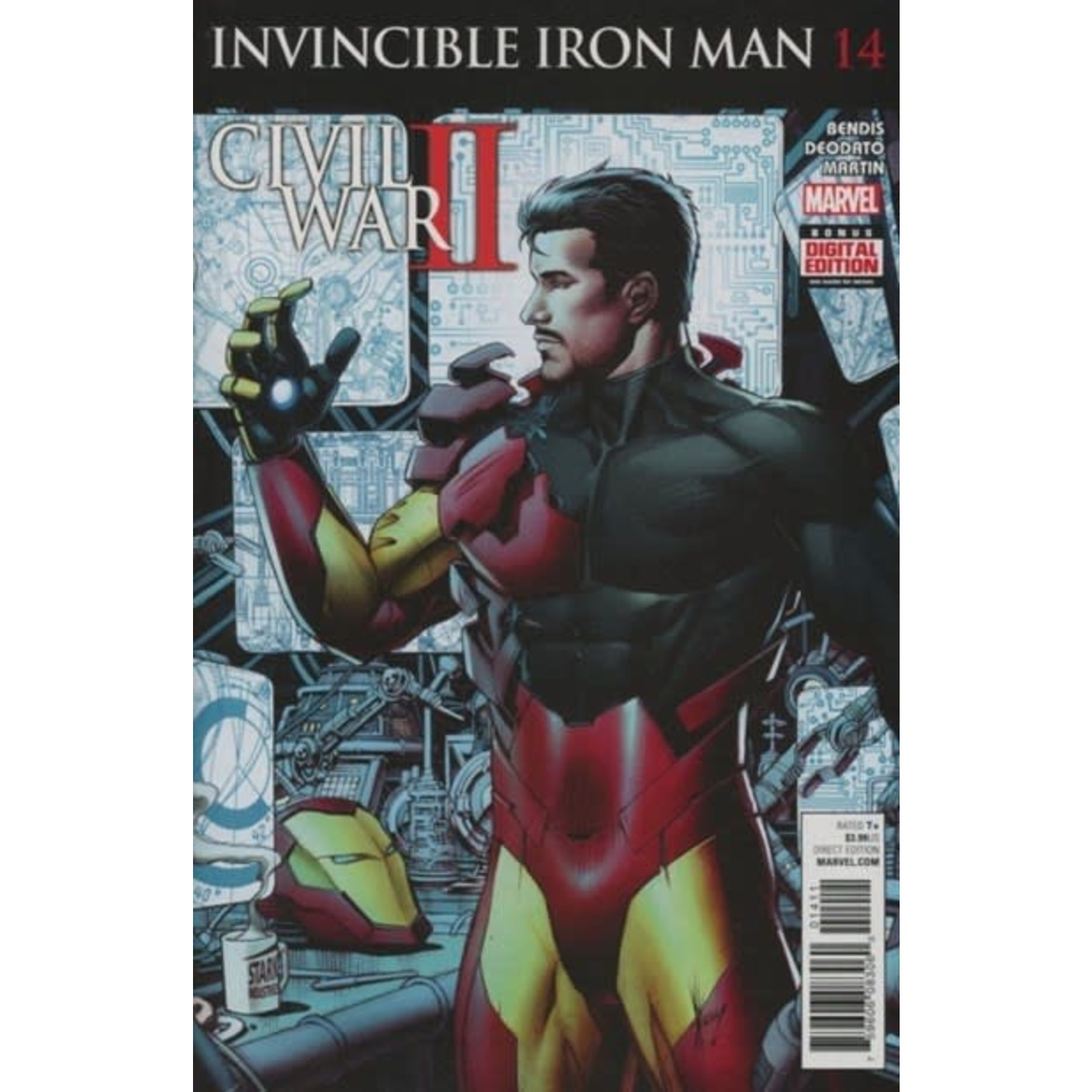 Marvel Comics Invincible Ironman 2016 #14