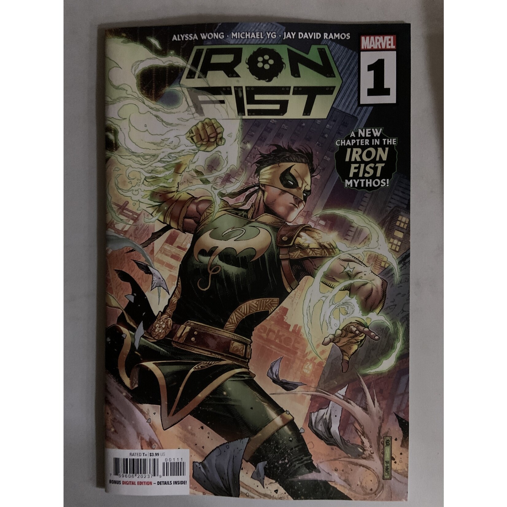 Marvel Comics Iron Fist 2022 #1