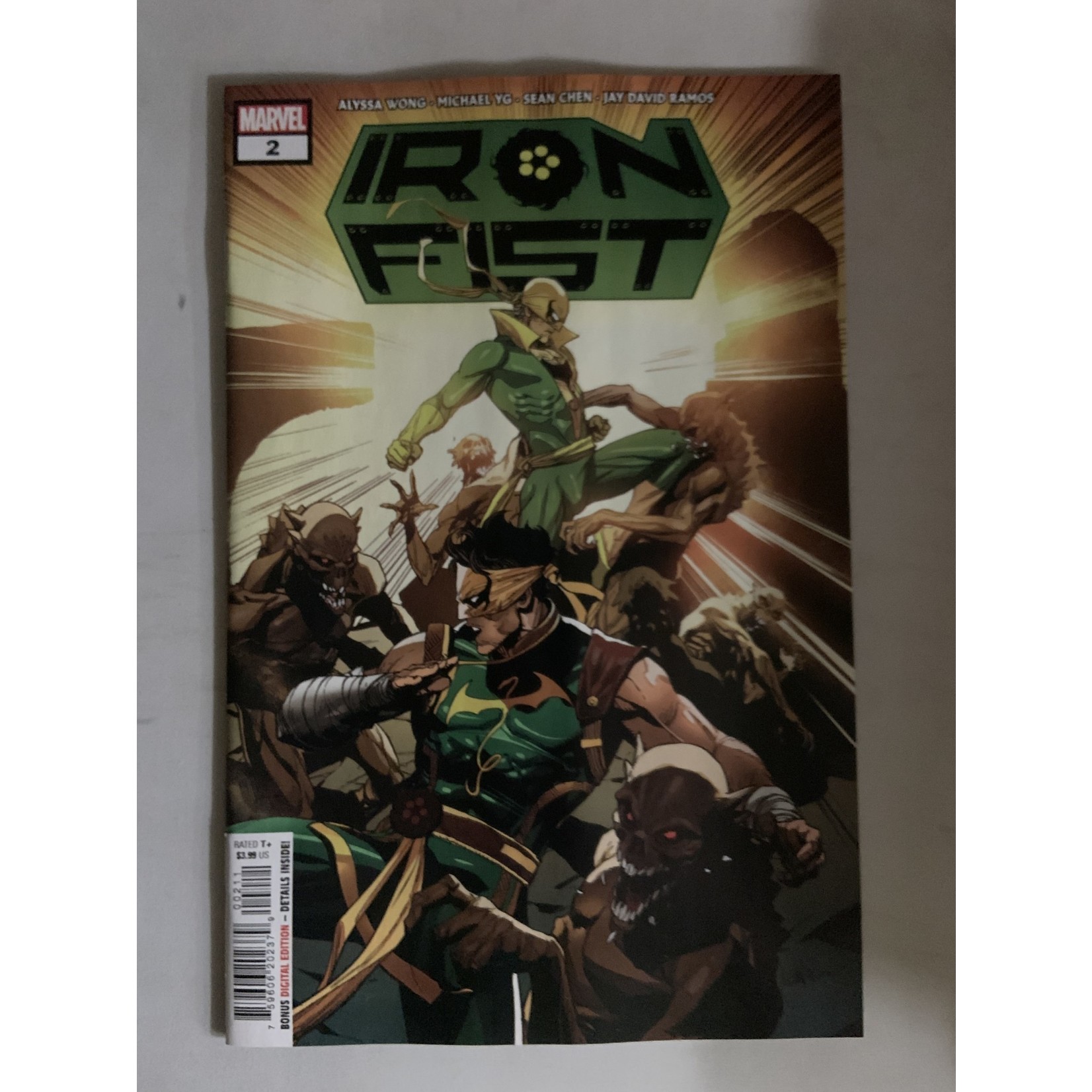 Marvel Comics Iron Fist 2022 #2