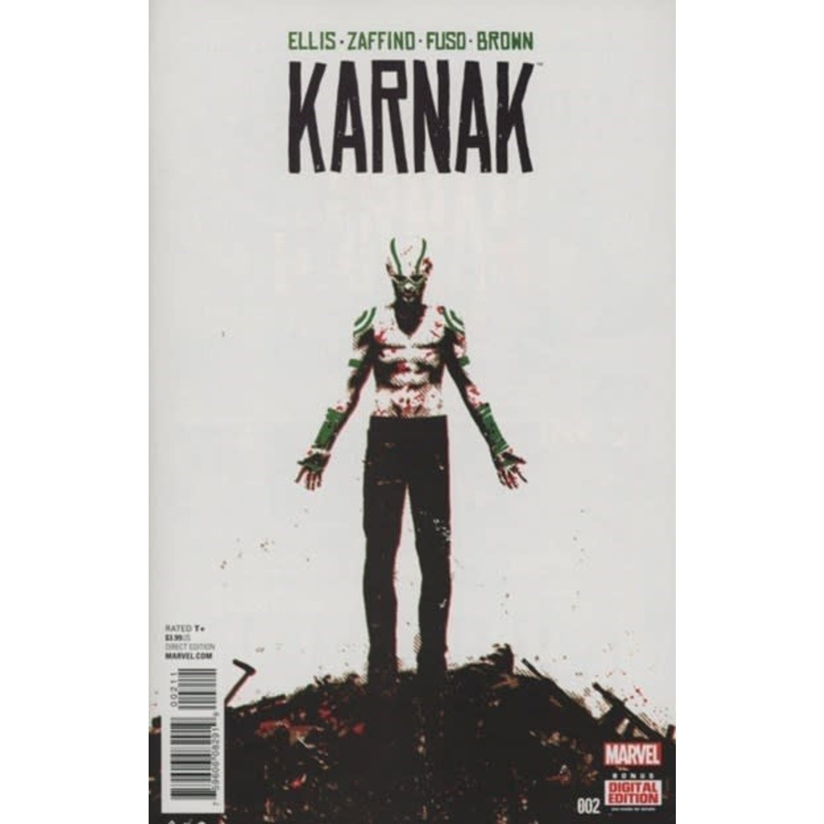 Marvel Comics Karnak 2015 #2