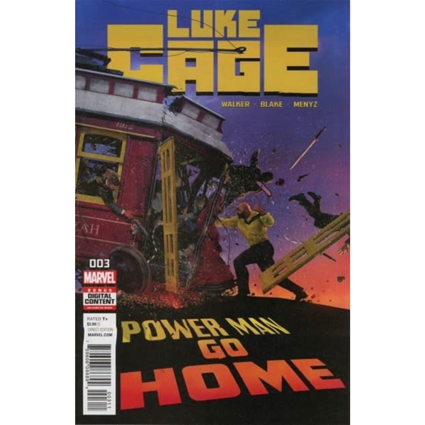 Marvel Comics Luke Cage 2017 #3