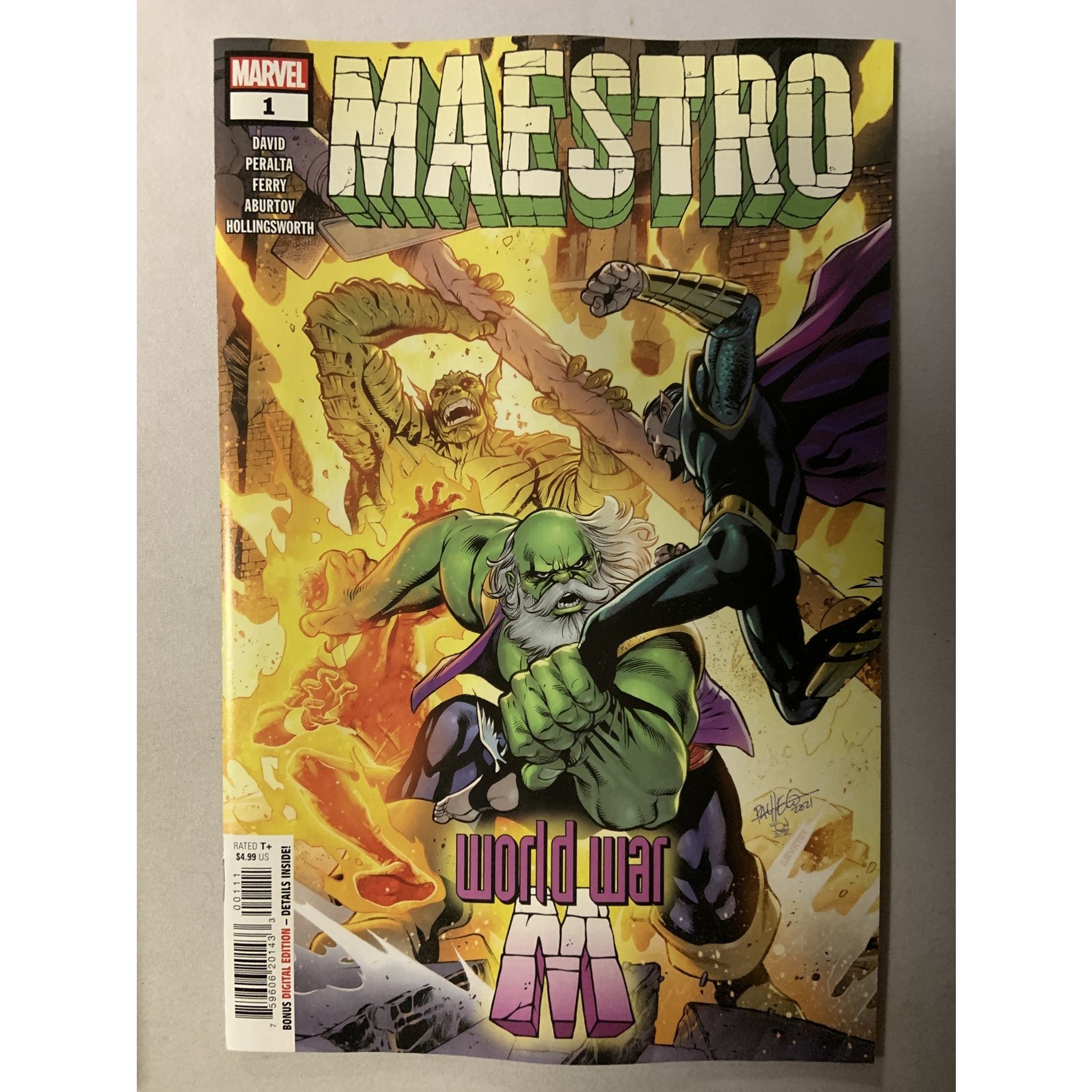 Marvel Comics Maestro World War M 2022 #1