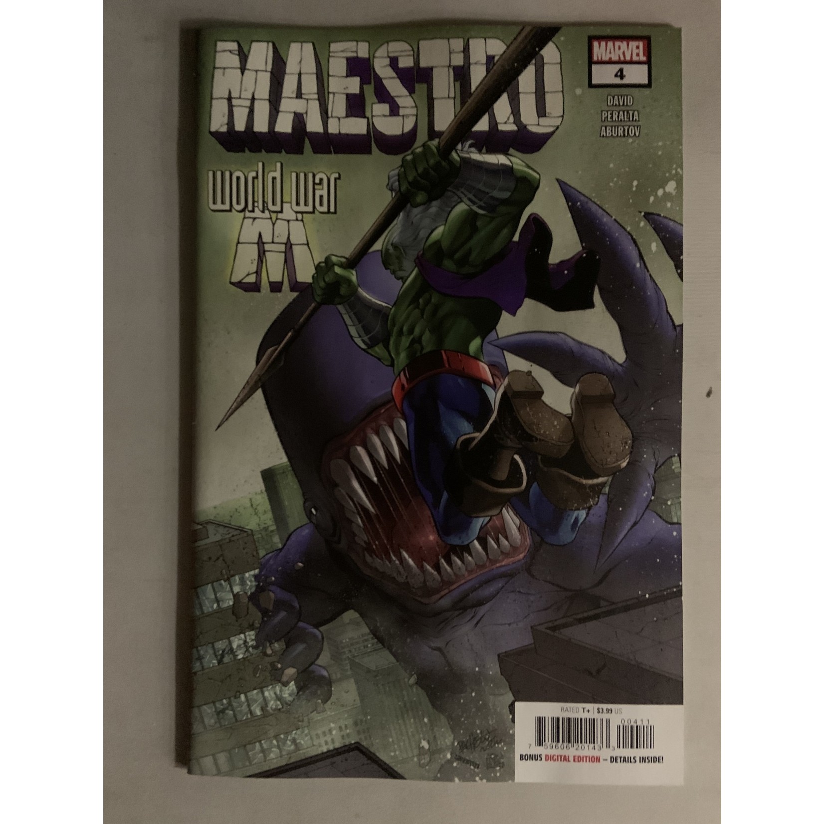 Marvel Comics Maestro World War M 2022 #4