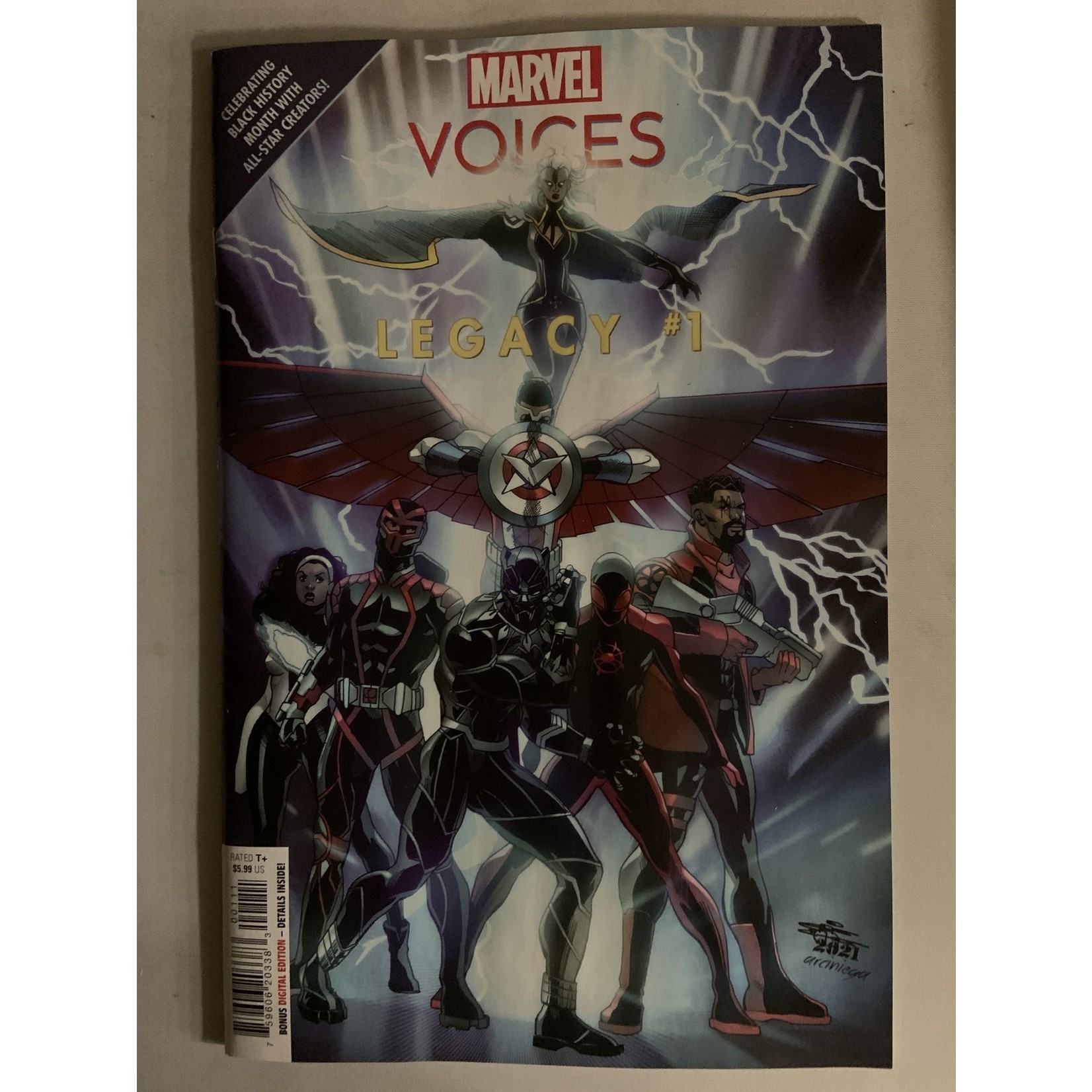 Marvel Comics Marvel Voices 2022 Legacy #1