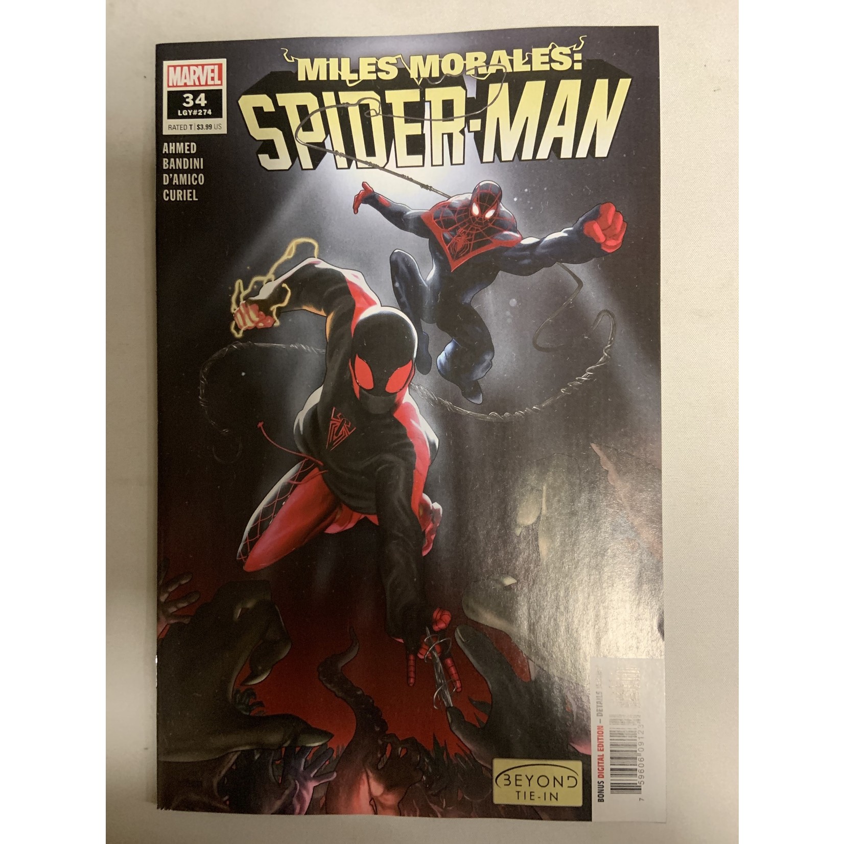 Marvel Comics Miles Morales Spider-Man 2018 #34