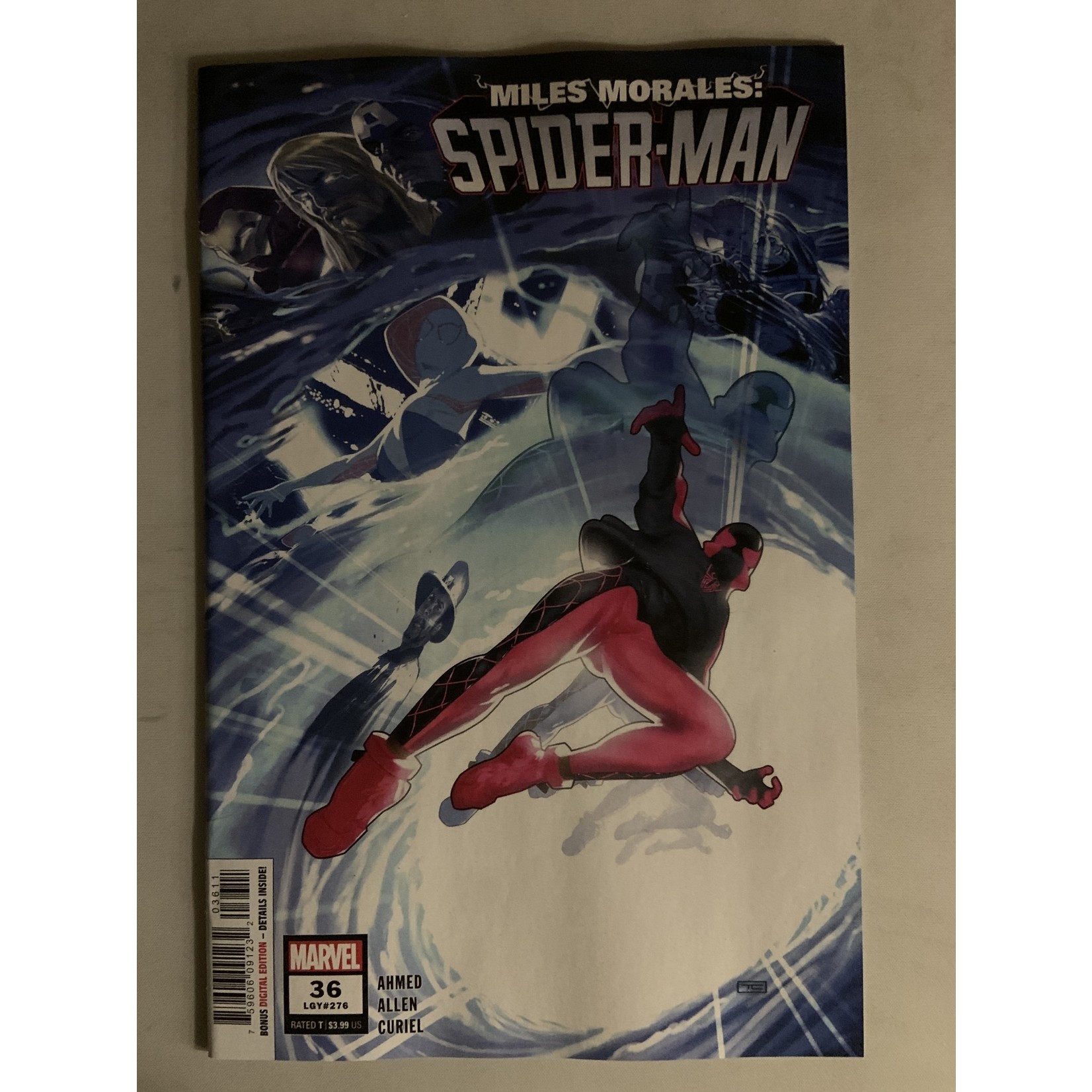 Marvel Comics Miles Morales Spider-Man 2018 #36