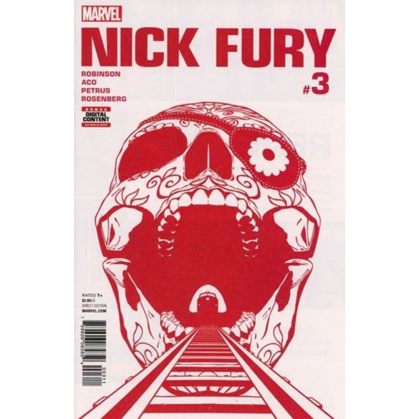 Marvel Comics Nick Fury 2017 #3