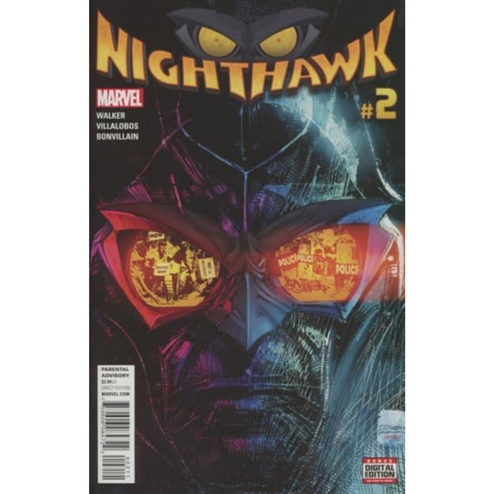 Marvel Comics Nighthawk 2016 #2