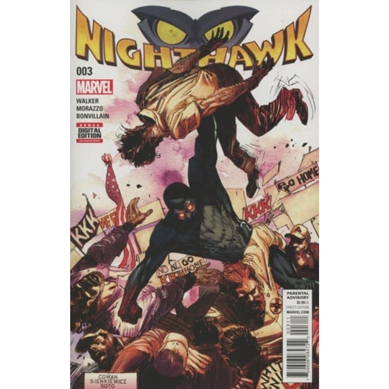 Marvel Comics Nighthawk 2016 #3