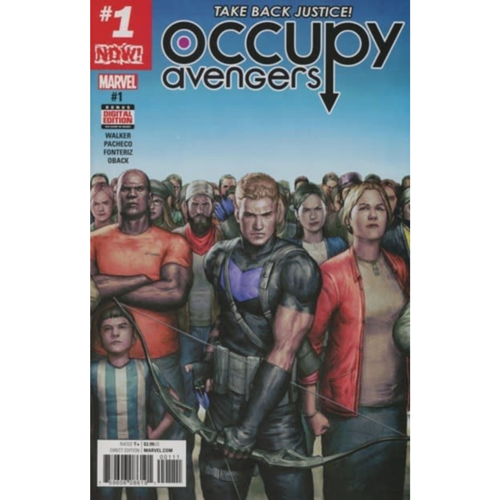 Marvel Comics Occupy Avengers 2017 #1