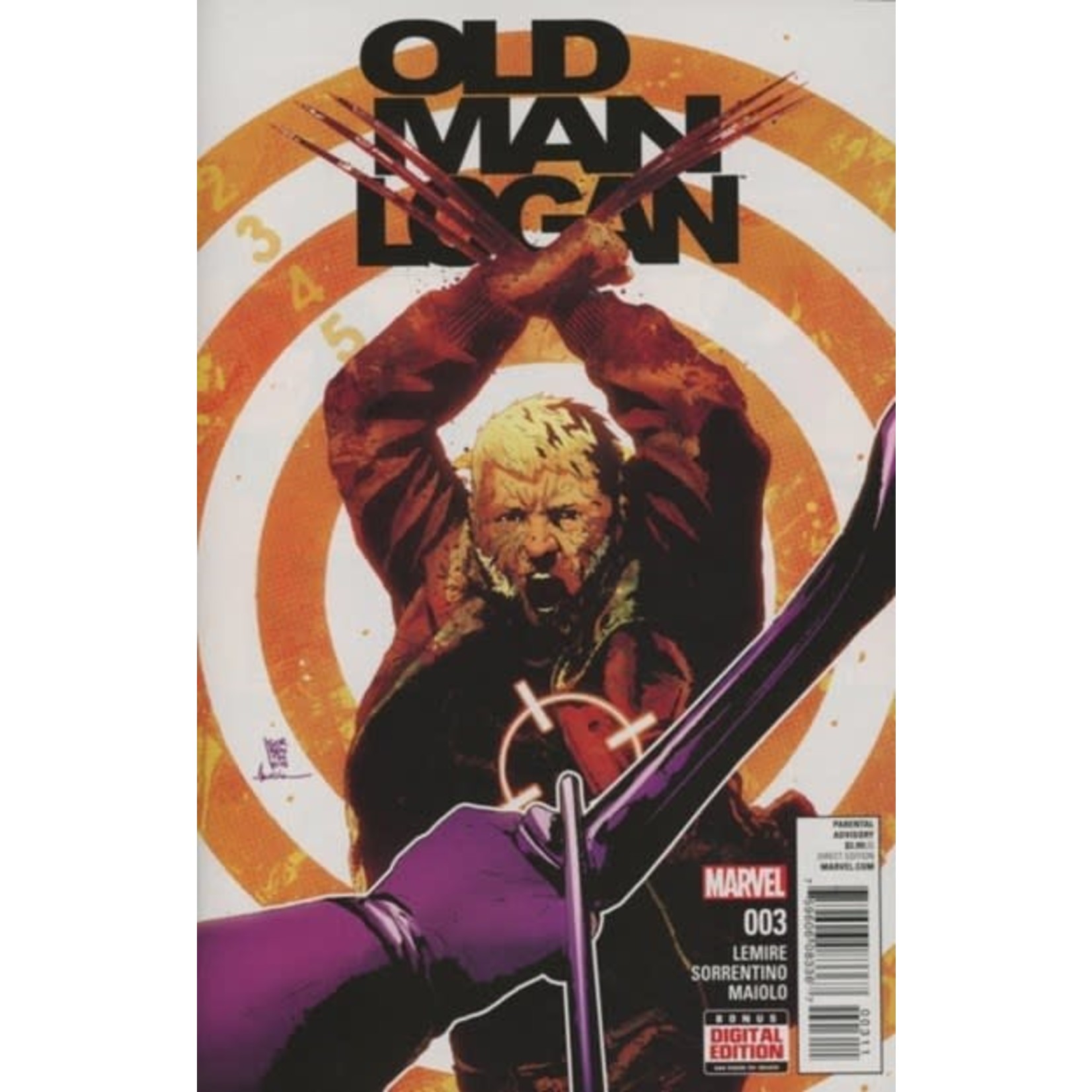 Marvel Comics Old Man Logan 2015-2016 #3