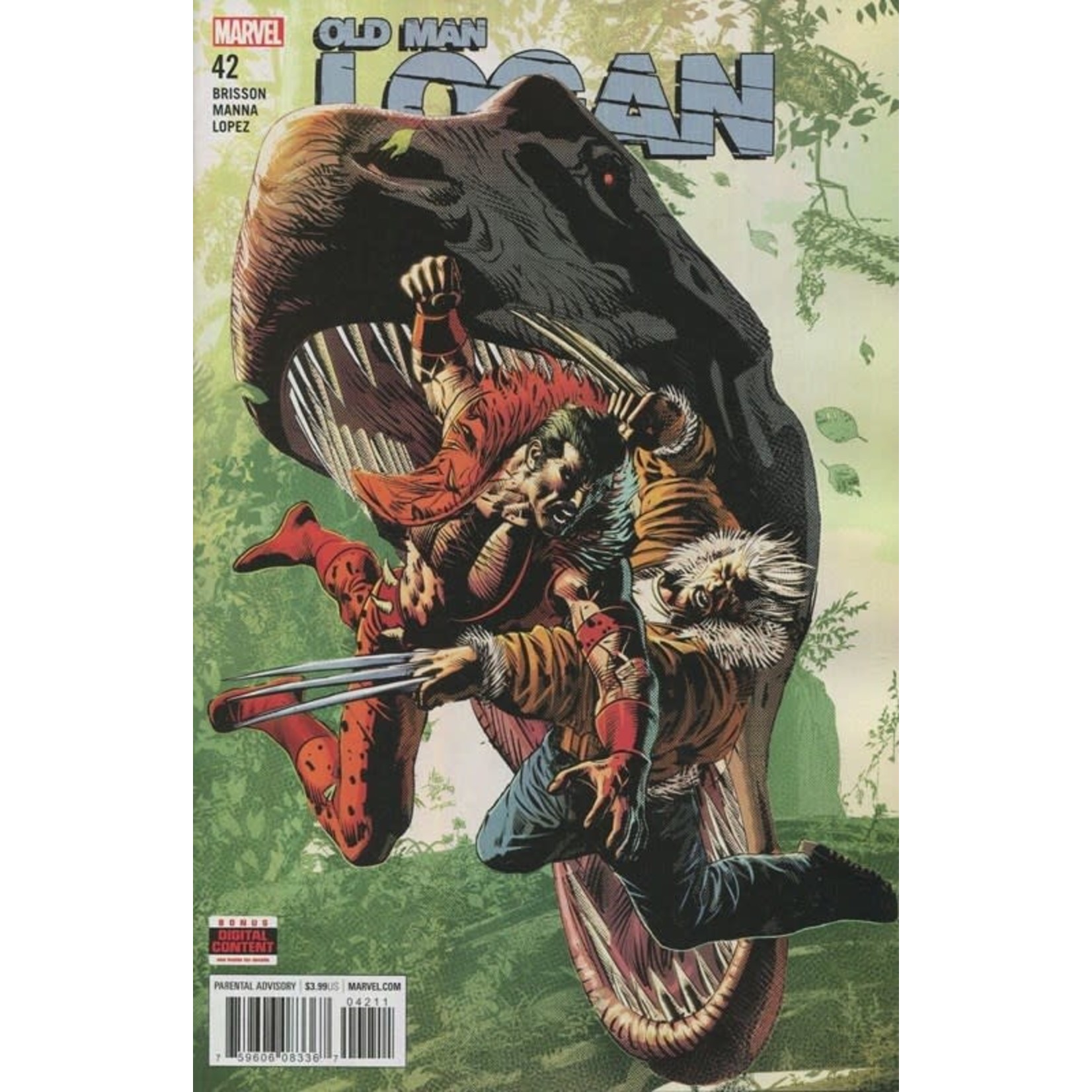Marvel Comics Old Man Logan 2015-2016 #42