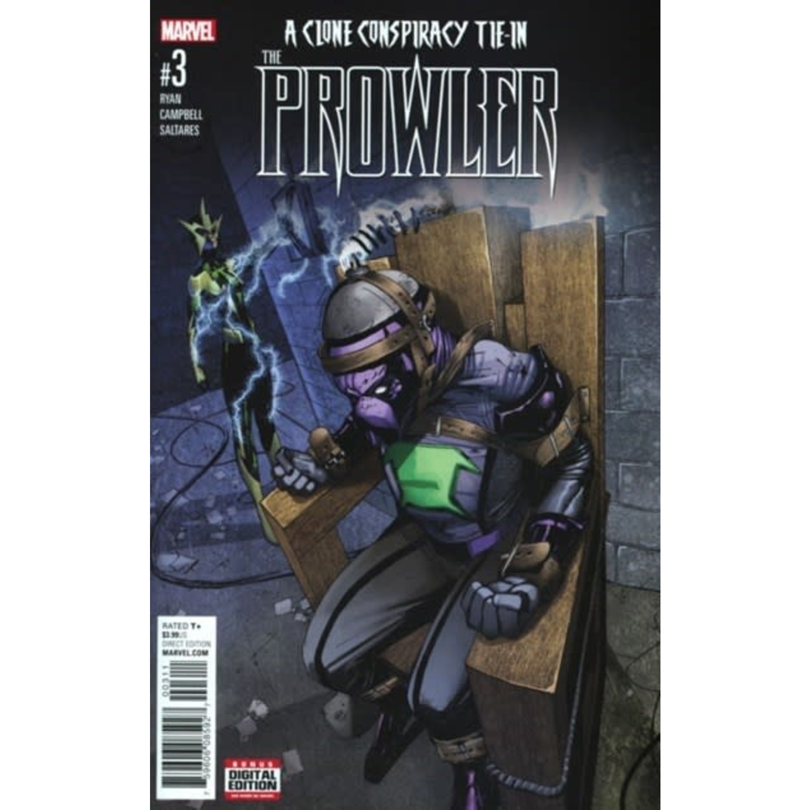 Marvel Comics Prowler 2016 #3