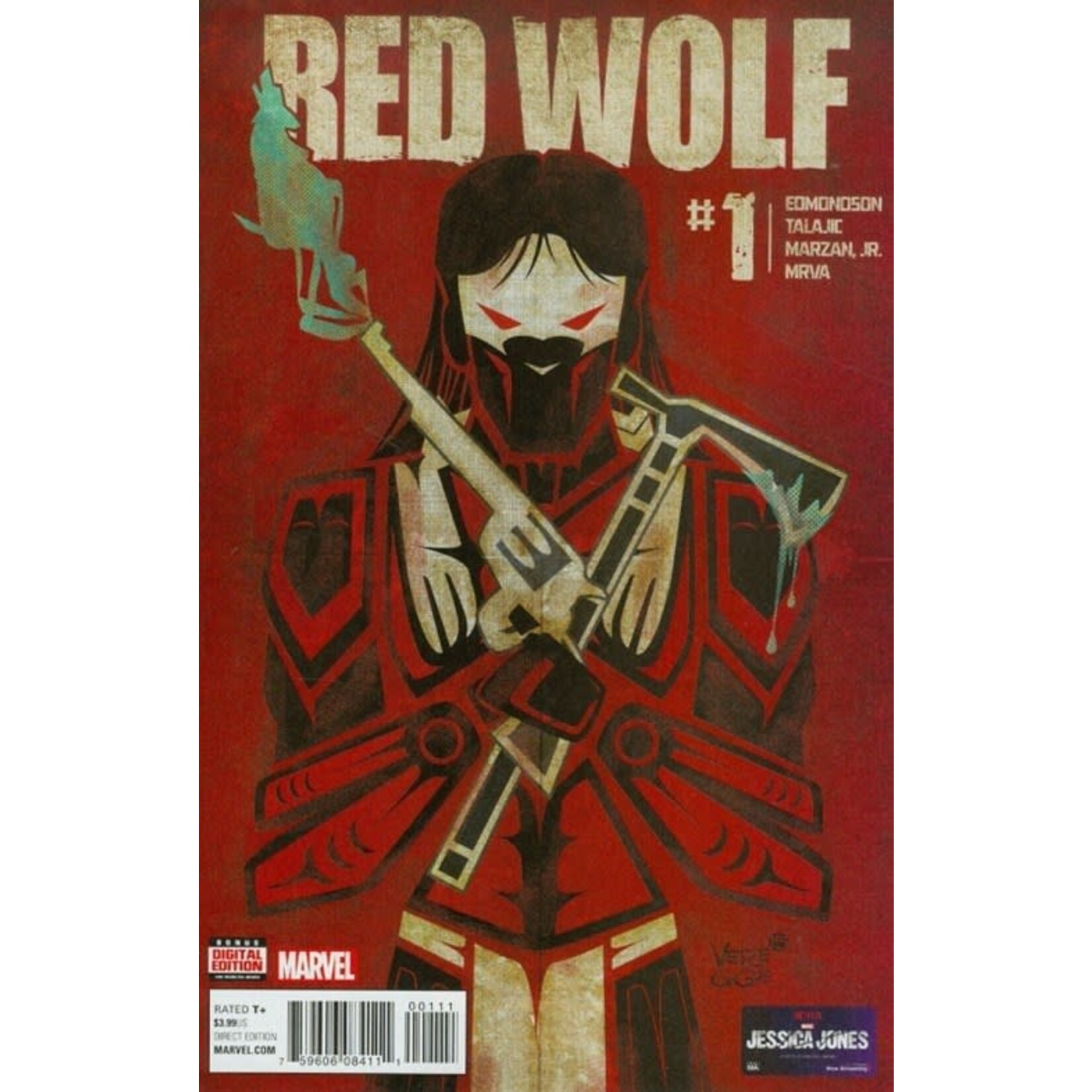 Marvel Comics Red Wolf 2016 #1