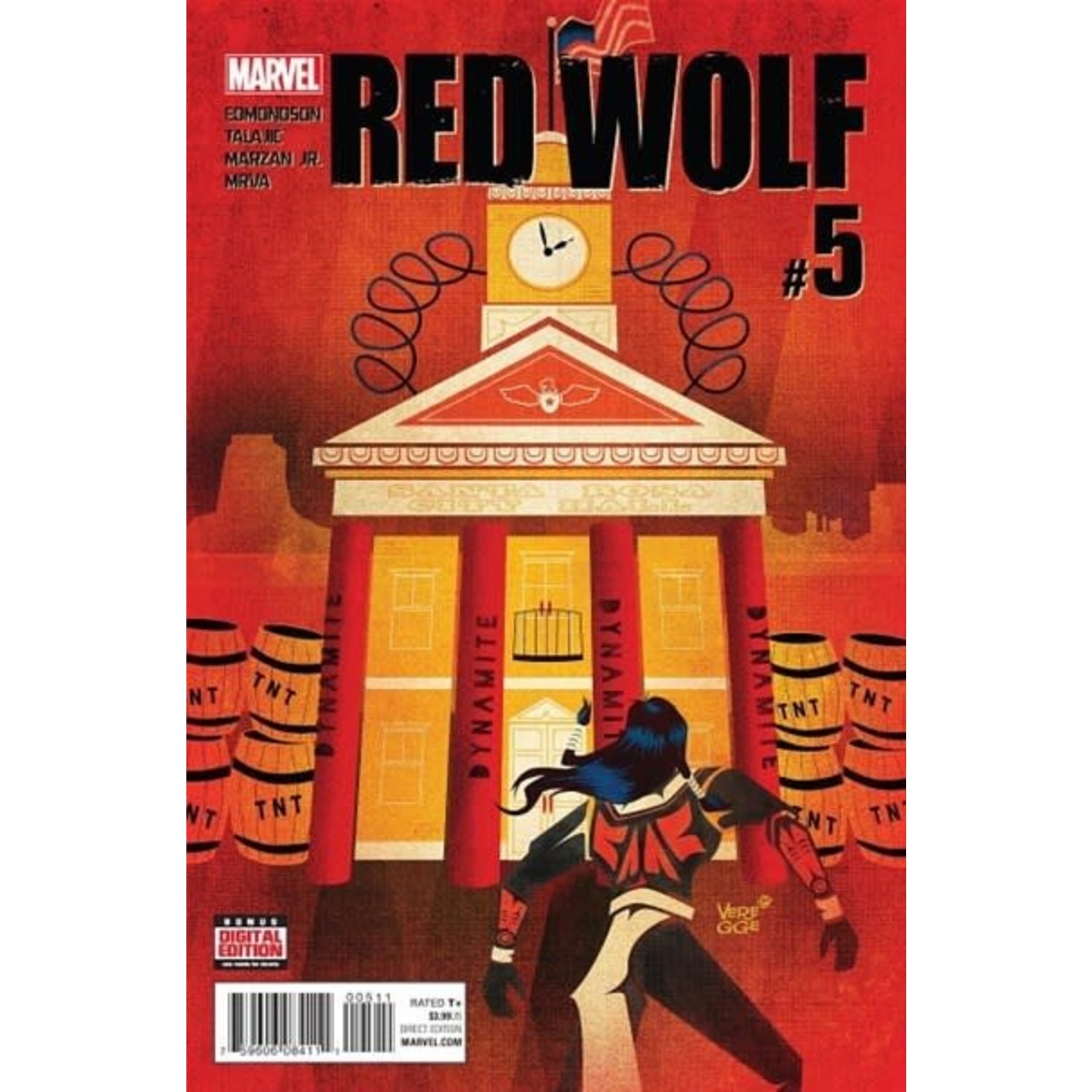 Marvel Comics Red Wolf 2016 #5