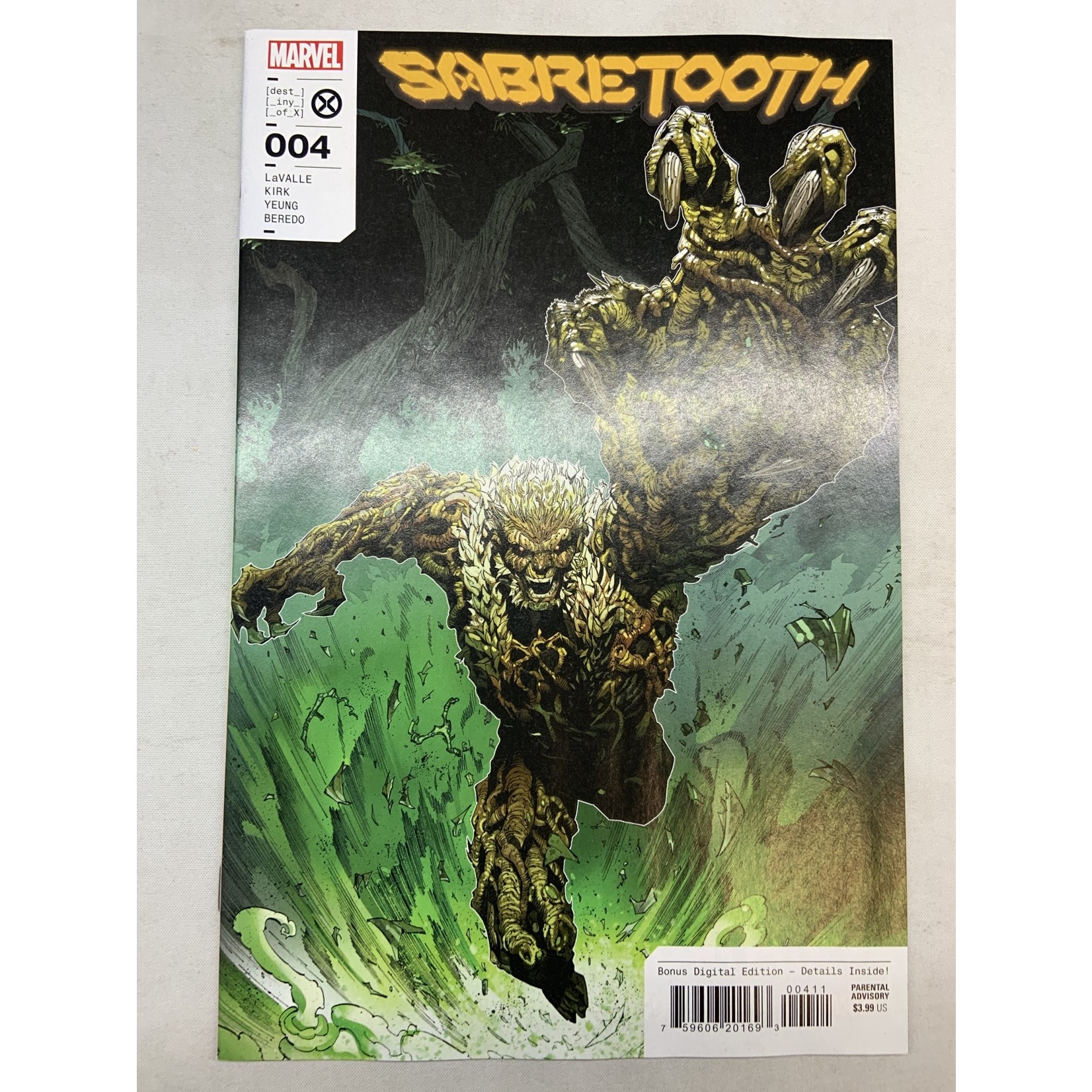 Marvel Comics Sabretooth 2022 #4