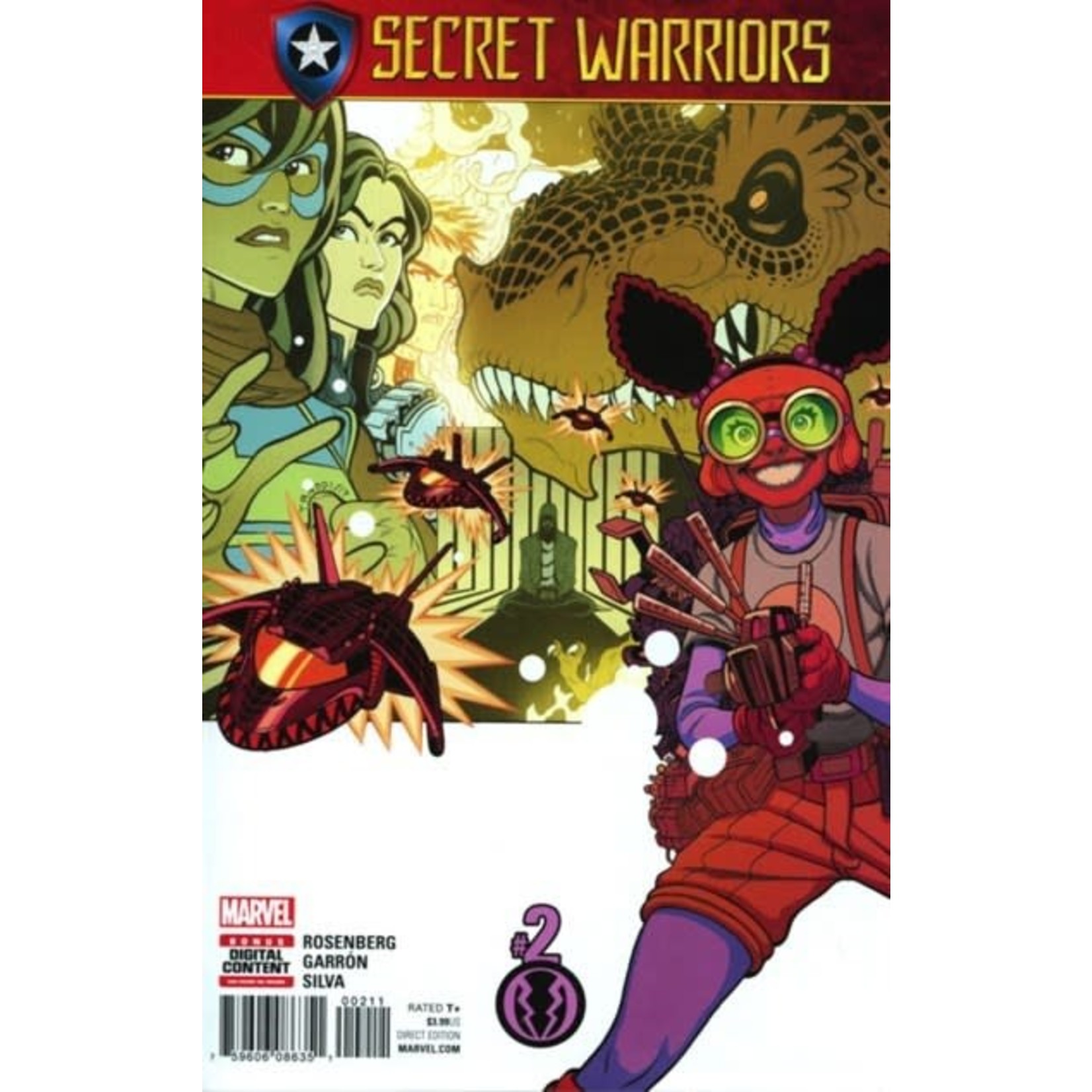 Marvel Comics Secret Warriors 2017 #2