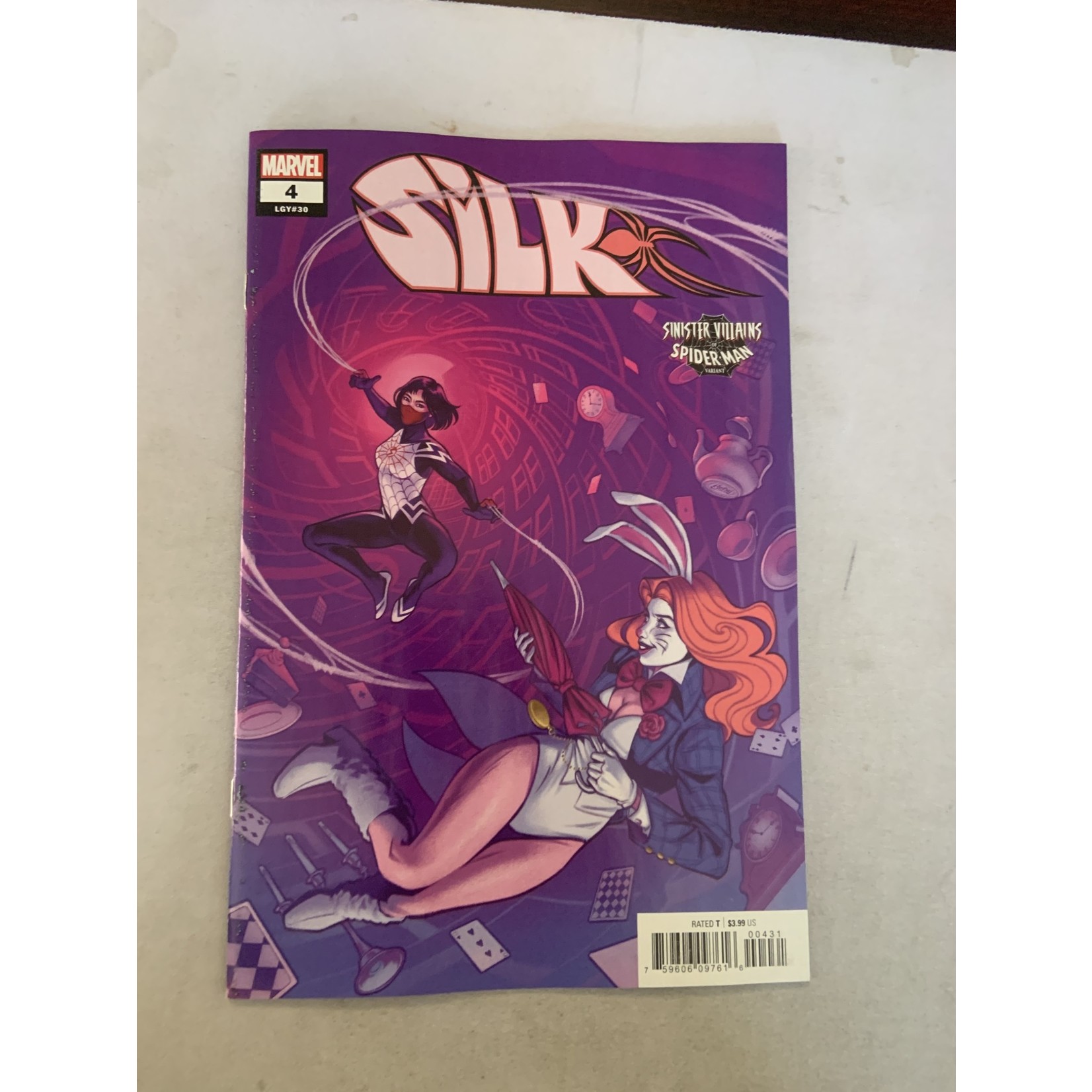 Marvel Comics Silk 2021 #4 (Of 5) Cola Spider-Man Villains Var-Dmg
