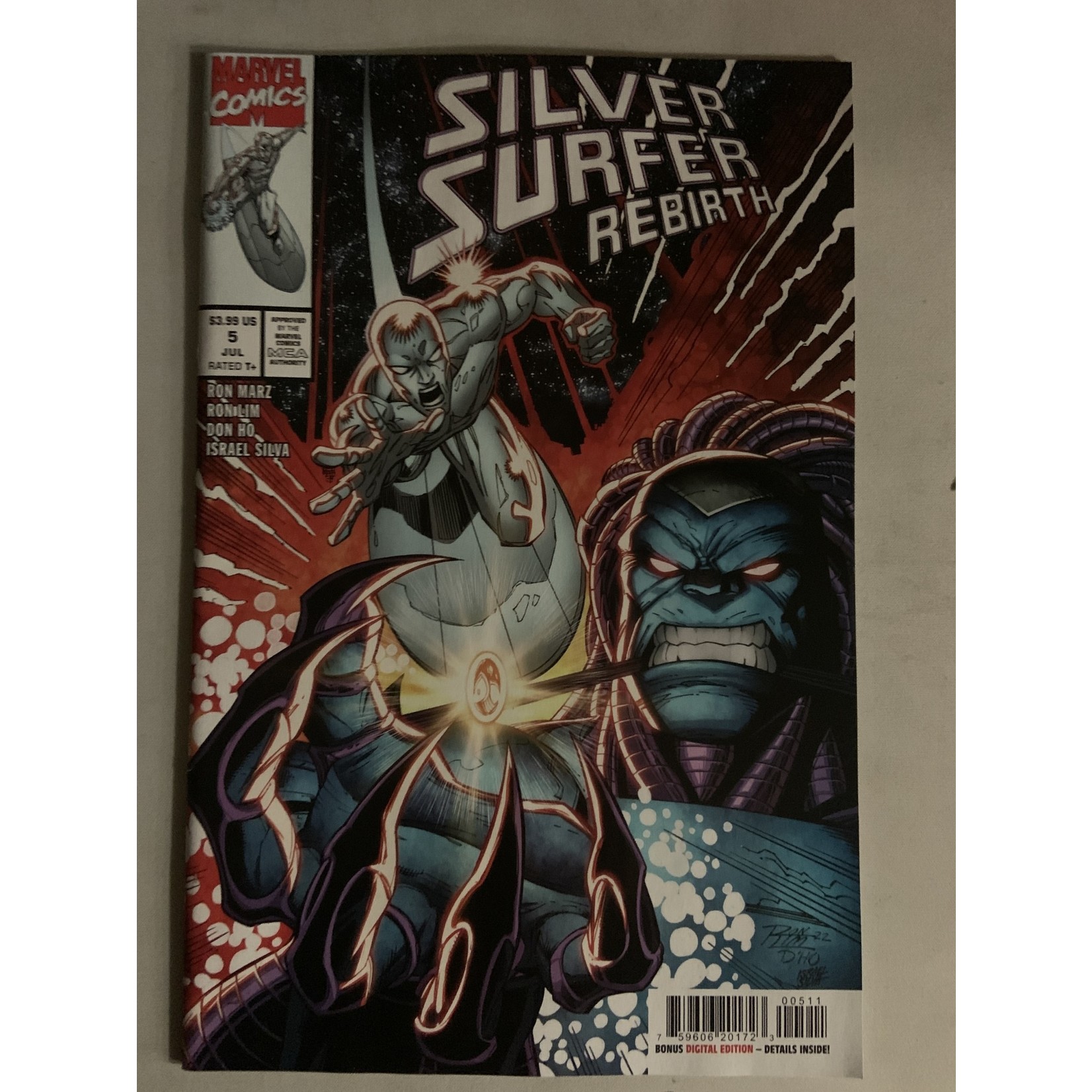 Marvel Comics Silver Surfer Rebirth 2022 #5