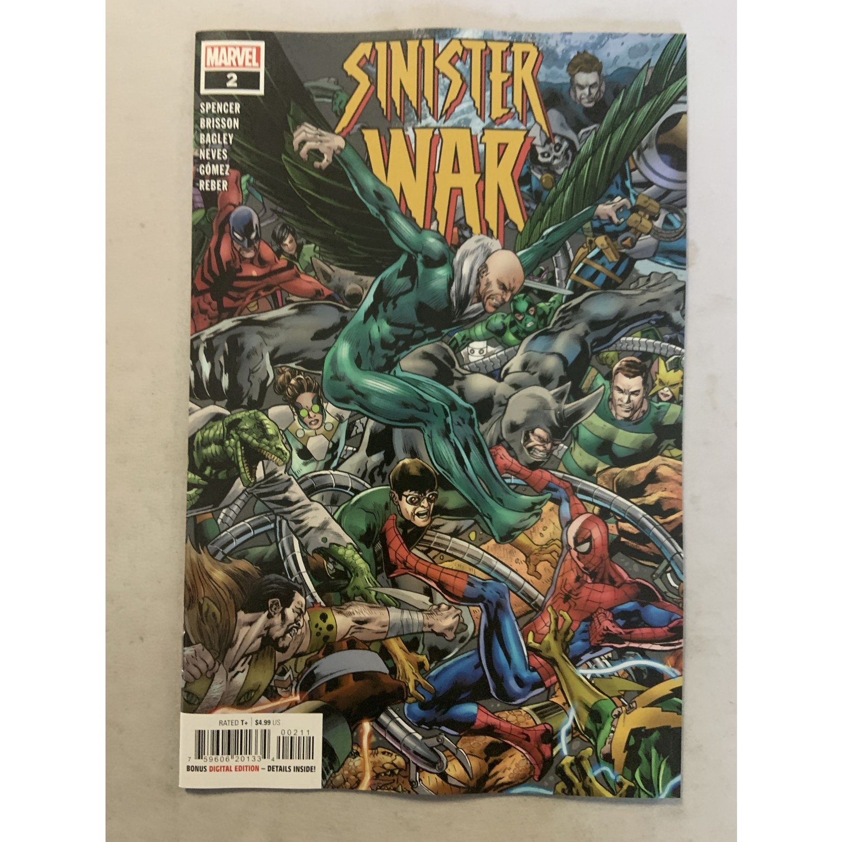 Marvel Comics Sinister War 2021 #2 (Of 4)