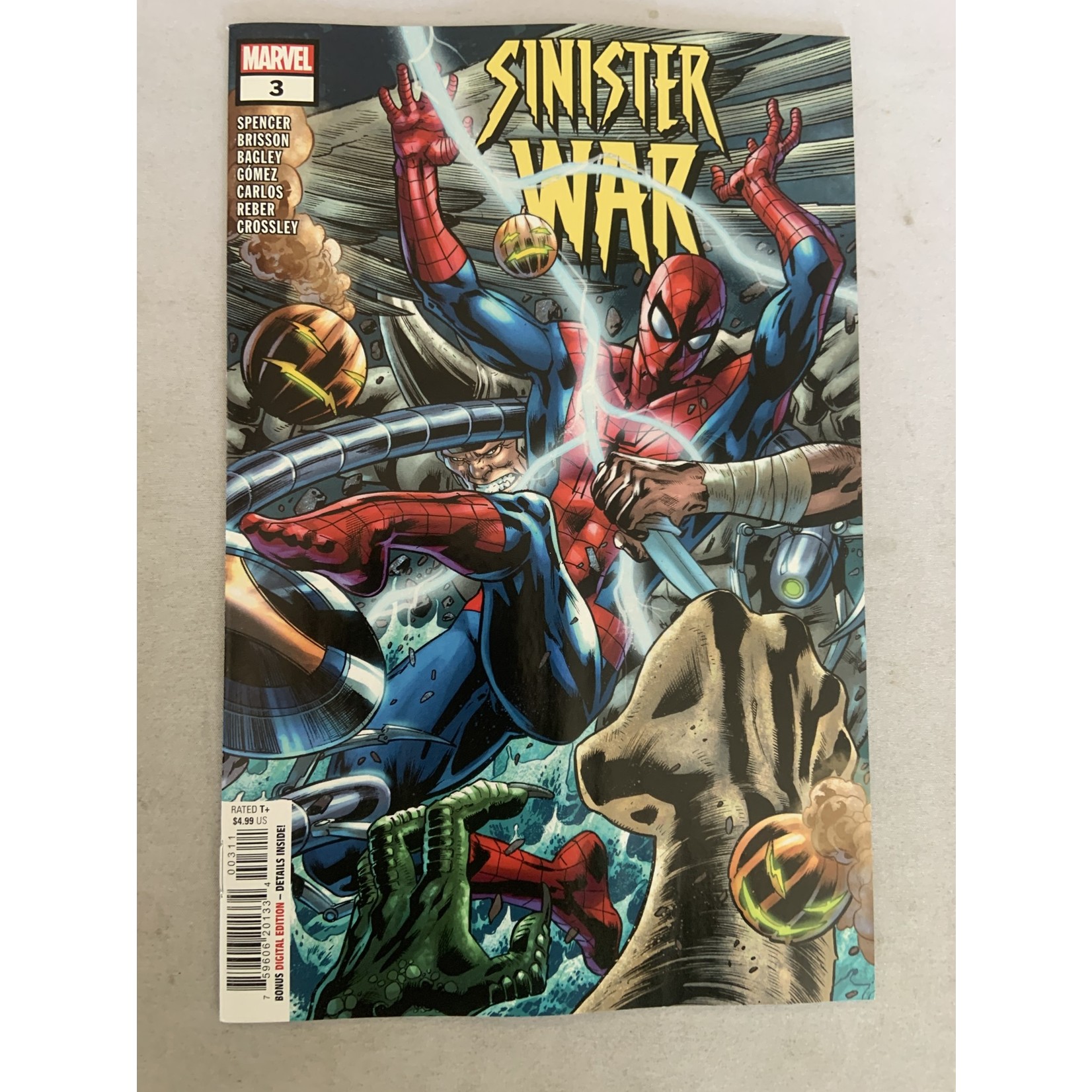 Marvel Comics Sinister War 2021 #3 (Of 4) Damaged