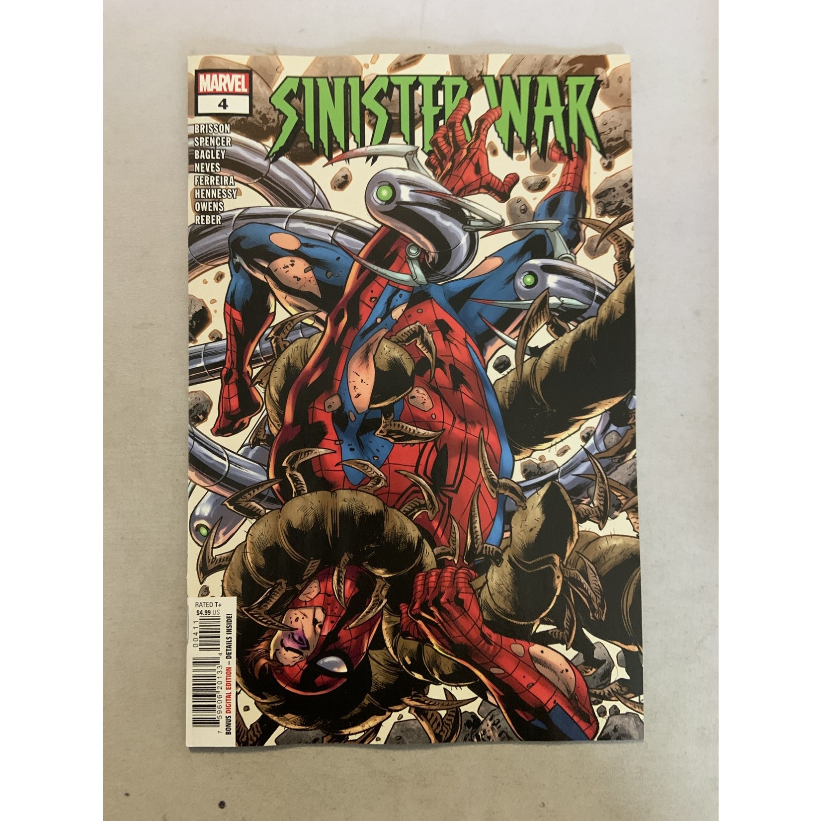 Marvel Comics Sinister War 2021 #4 (Of 4)