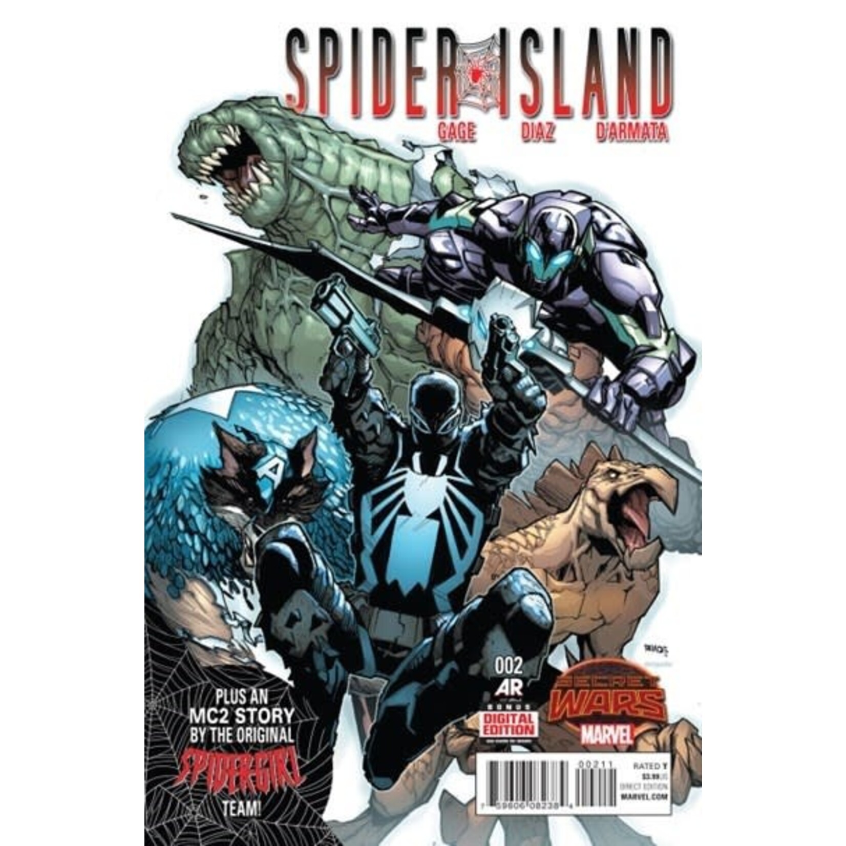 Marvel Comics Spider Island SWA 2015 #2