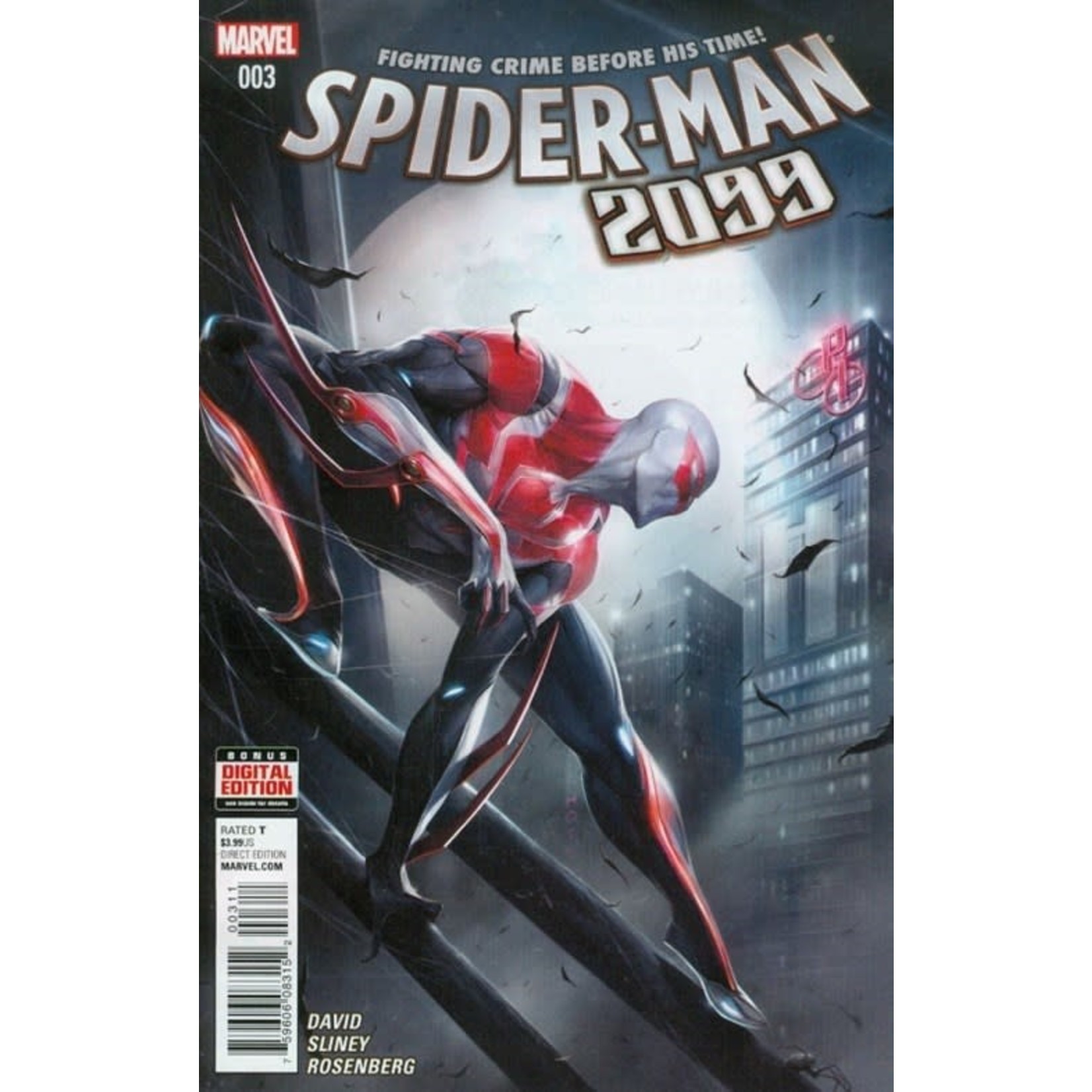 Marvel Comics Spider-Man 2099 2016 #3